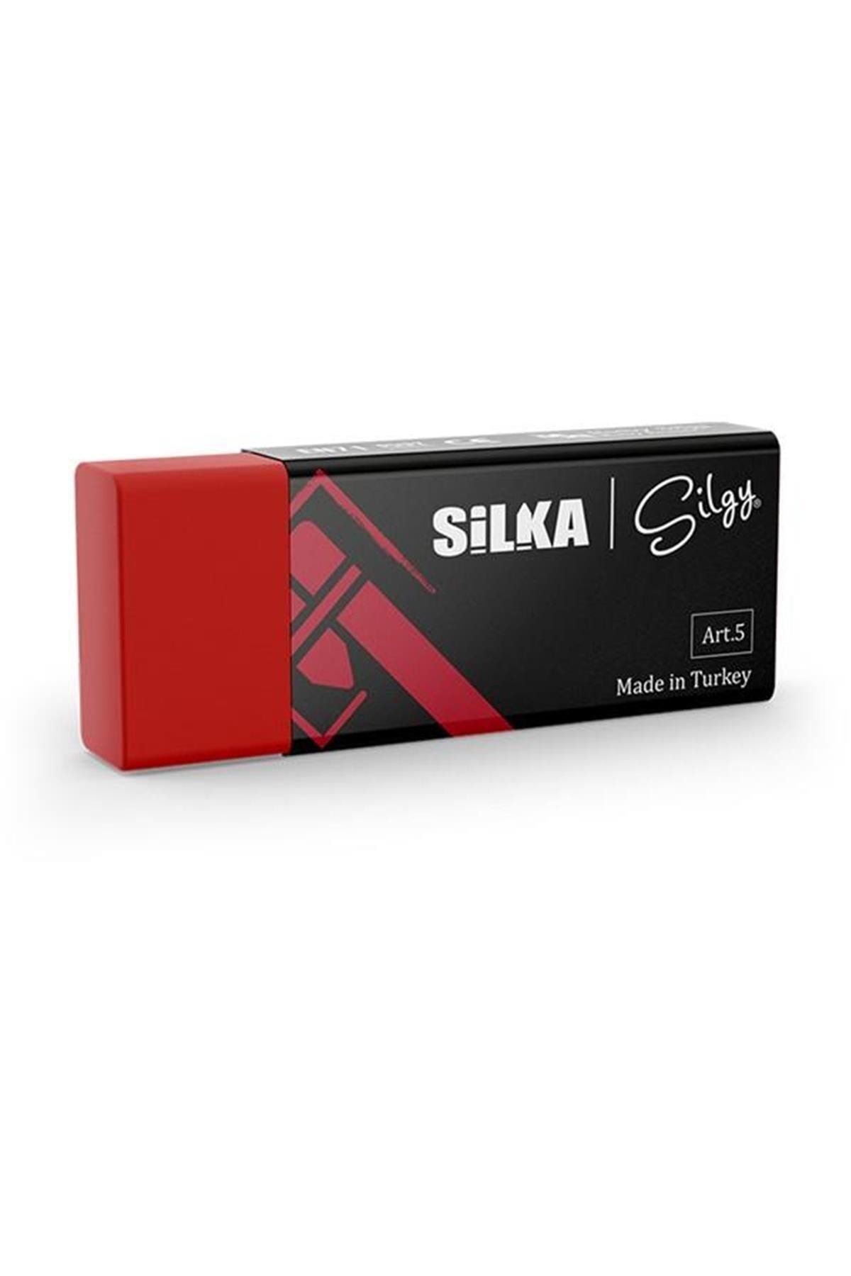Silka Ruby Kırmızı Silgi 20 Li Kutu Art5