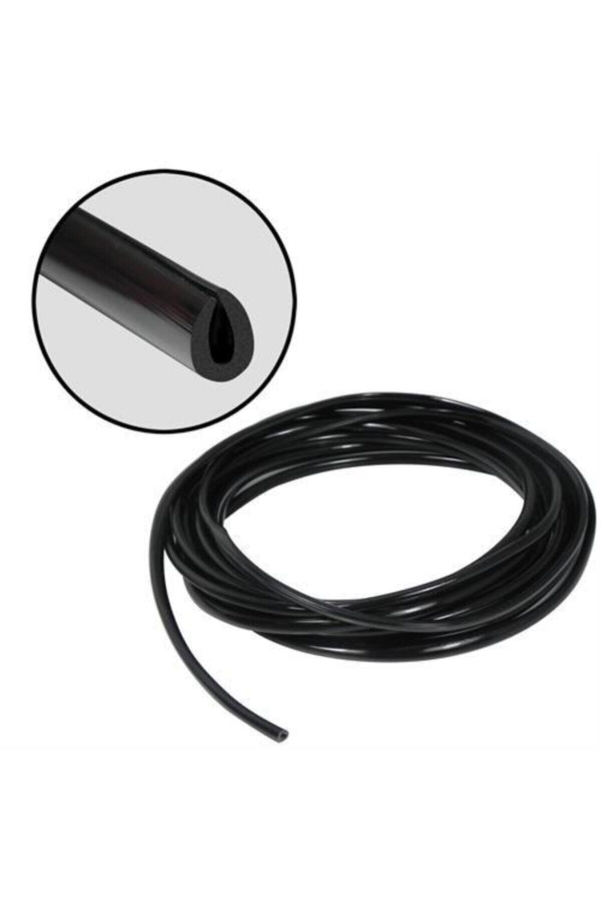 ModaCar 7 Mm U Tipi Siyah Geçmeli Kapı Bagaj Koruyucu Şerit 5 Metre 427825 6 Lı Indirimli Paket