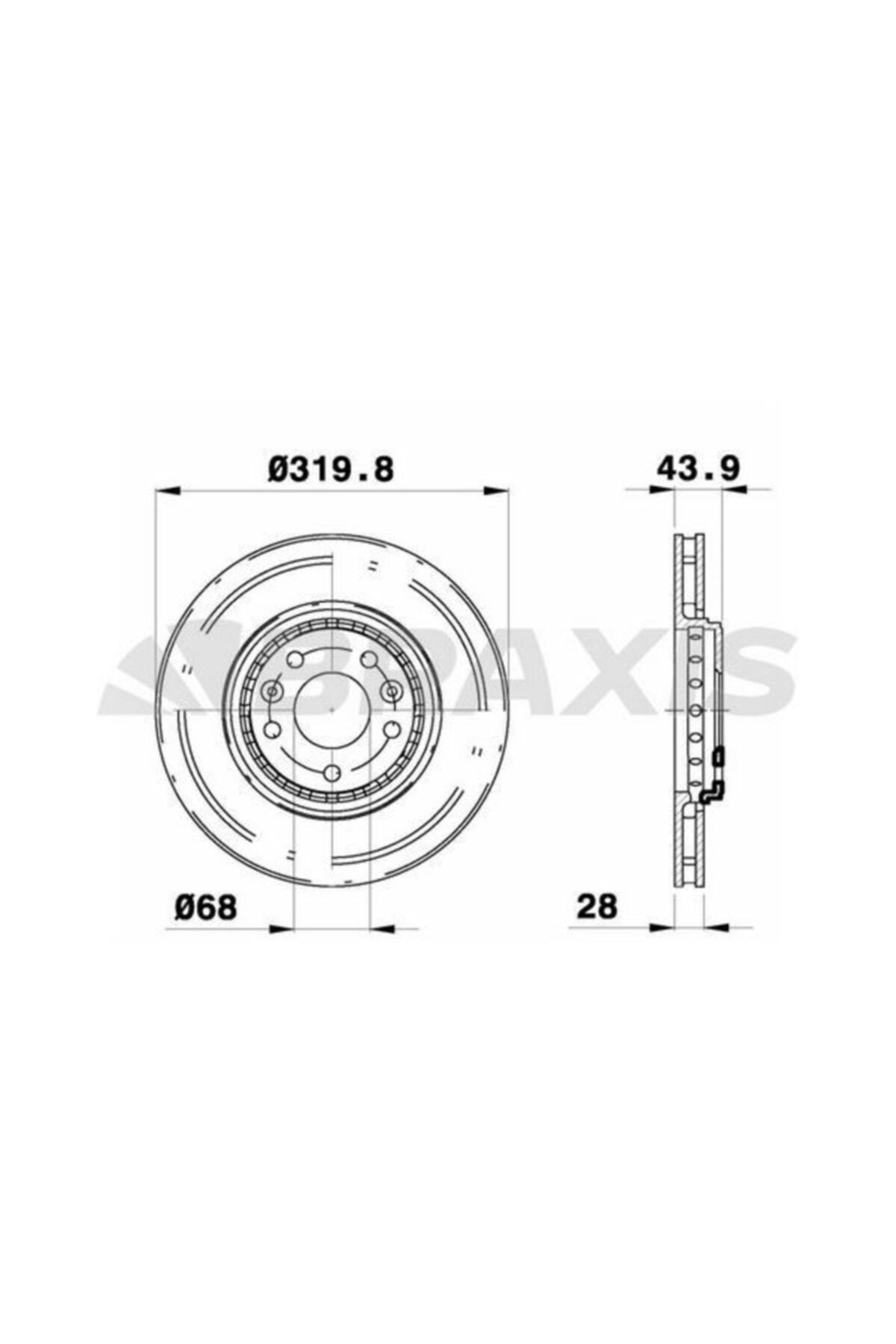 ÖZGÜÇYEDEK On Fren Dısk Aynası Renault Clıo Iv Laguna Iıı 2.0dcı