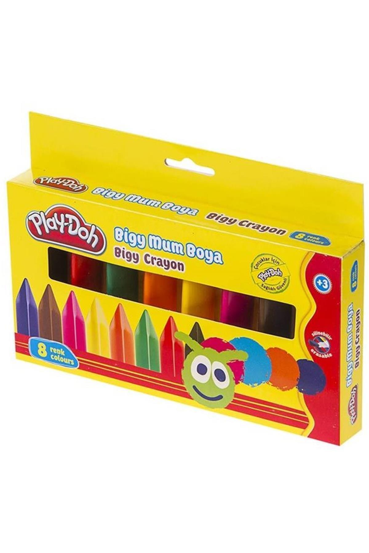 Play Doh Play-doh 8 Renk Silinebilir Crayon Mum Boya Cr012