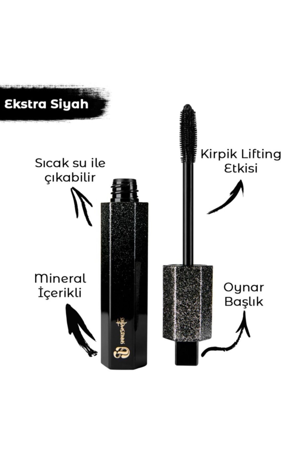 SNNCOSMETICS Noır Kıller Mascara
