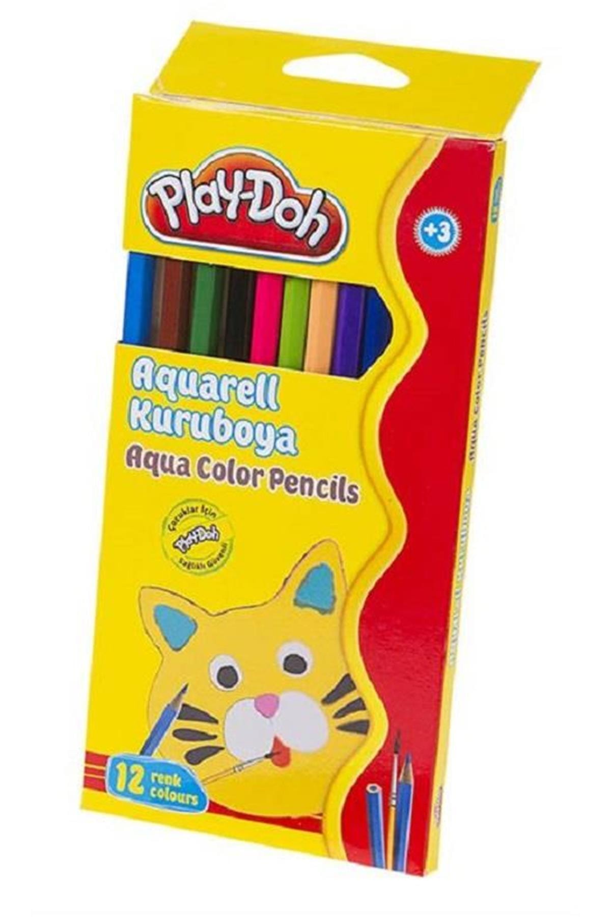 Play Doh Play-doh 12 Renk Aquarelltam Boy Kuruboya Ku010
