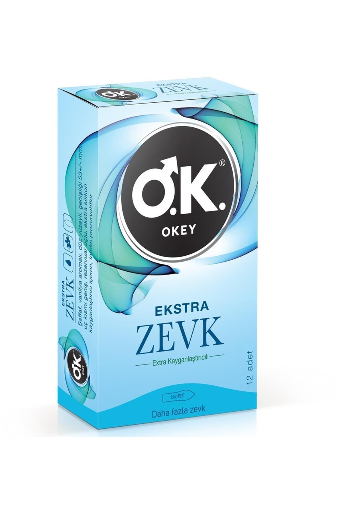 okey prezervatif Okey Ekstra Zevk Prezervatif 12'li