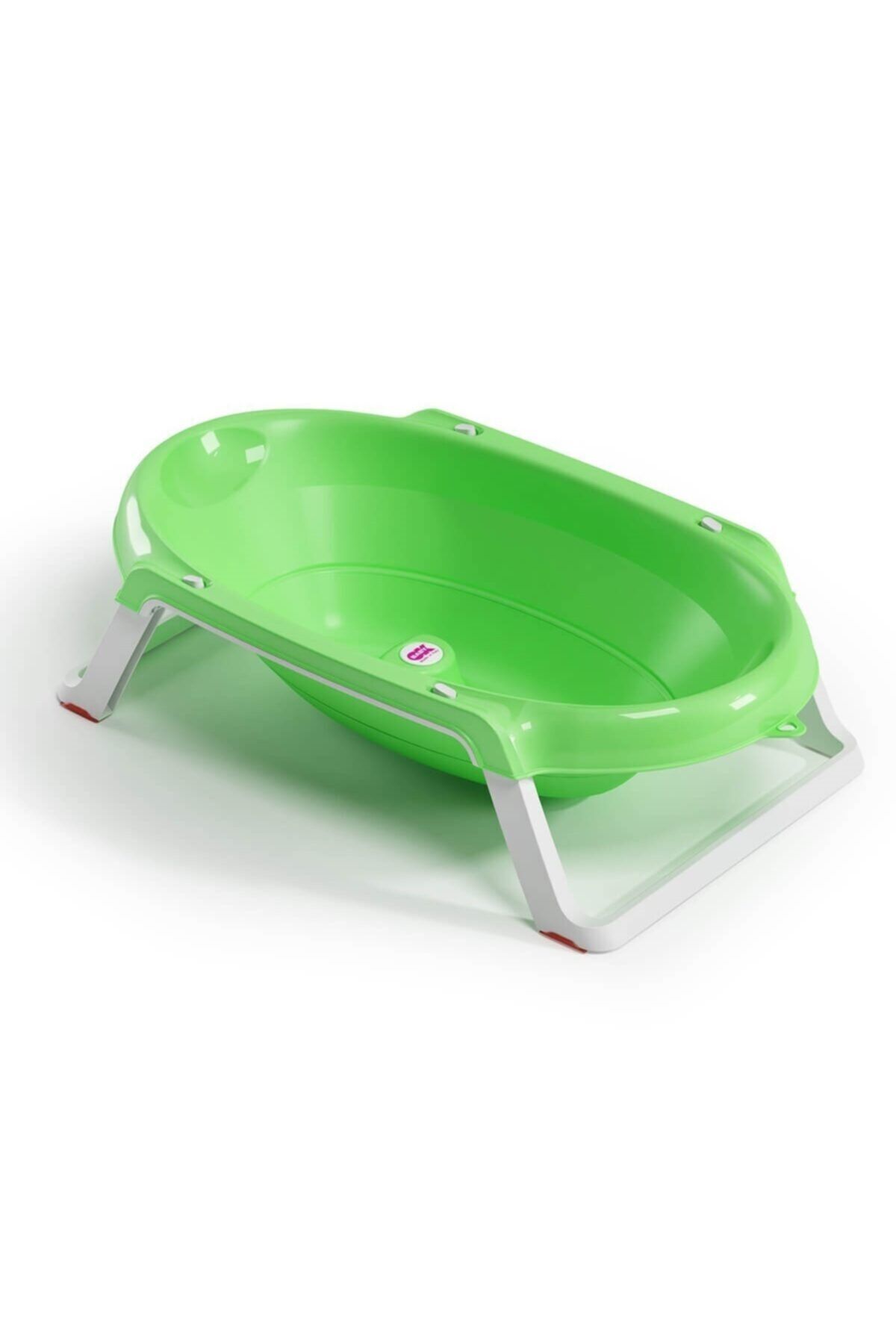 lissehome Okbaby Onda Slim Katlanır Bebek Küveti / Yeşil