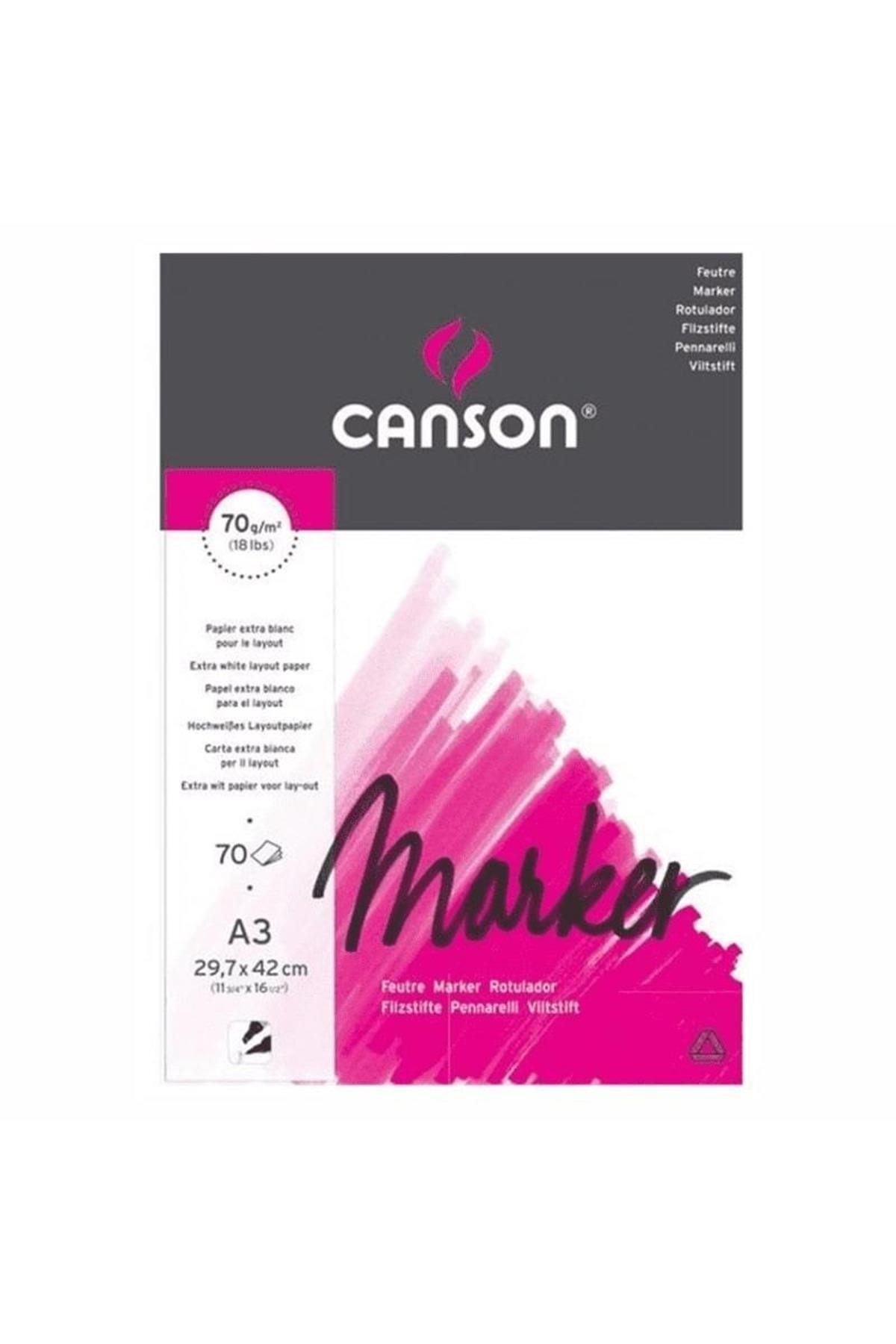 Canson Marker 70 Gr 29.7x42 Cm A3 297233