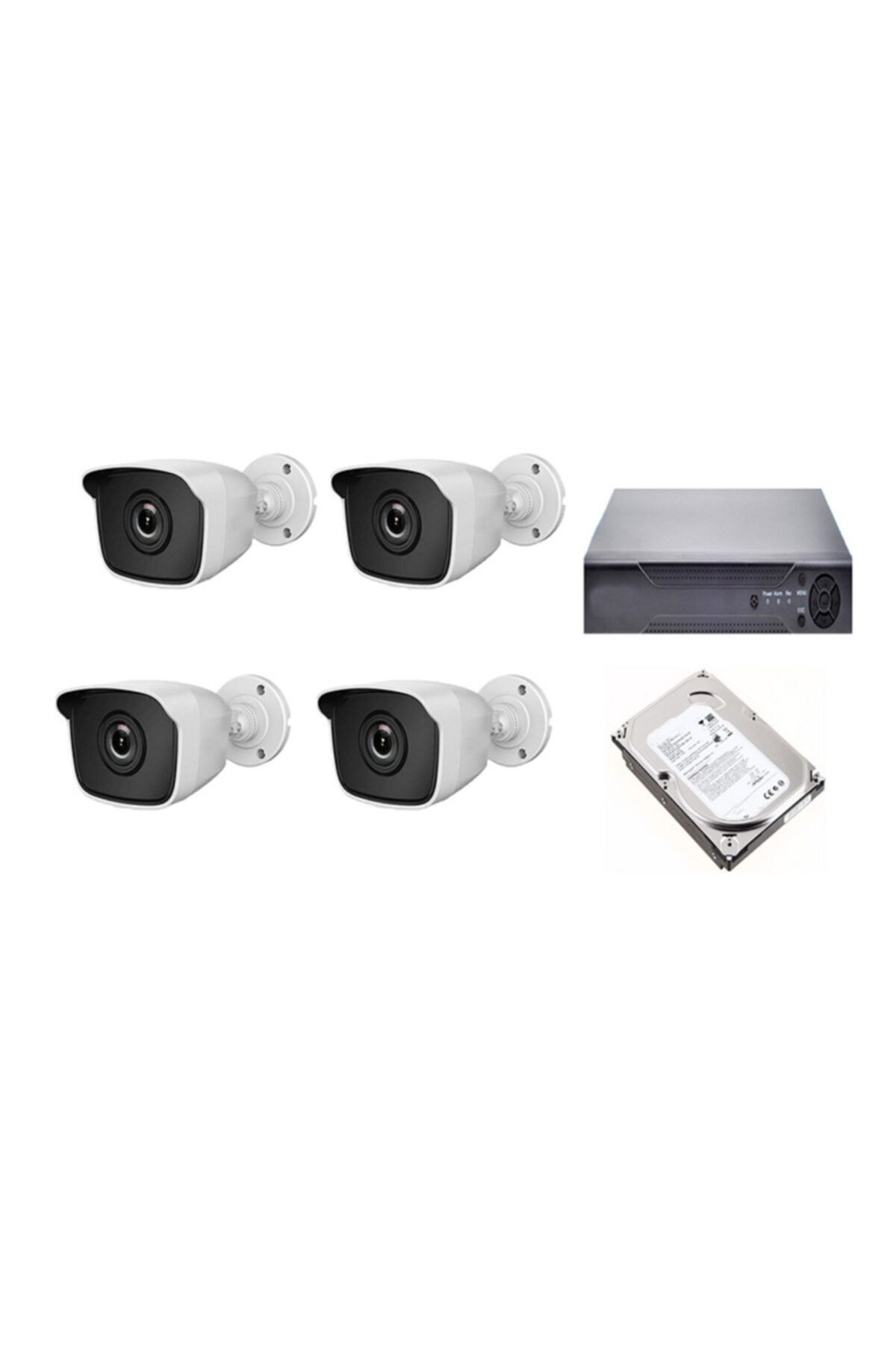 ESM TEKNOLOJİ Full Hd 4'lü Set Güvenlik Kamerası