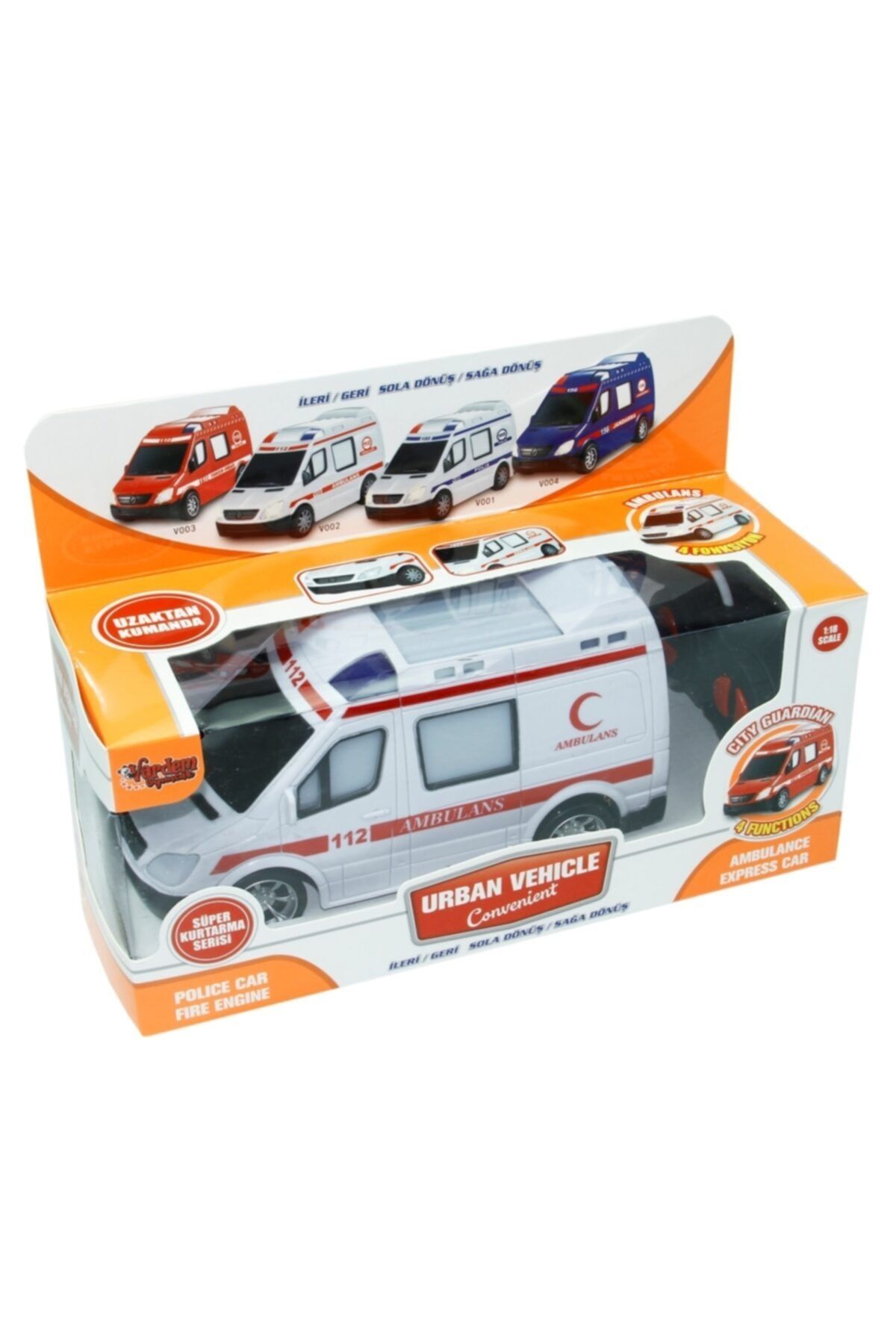 Vardem Uzaktan Kumandalı Ful Fonksiyon Ambulans