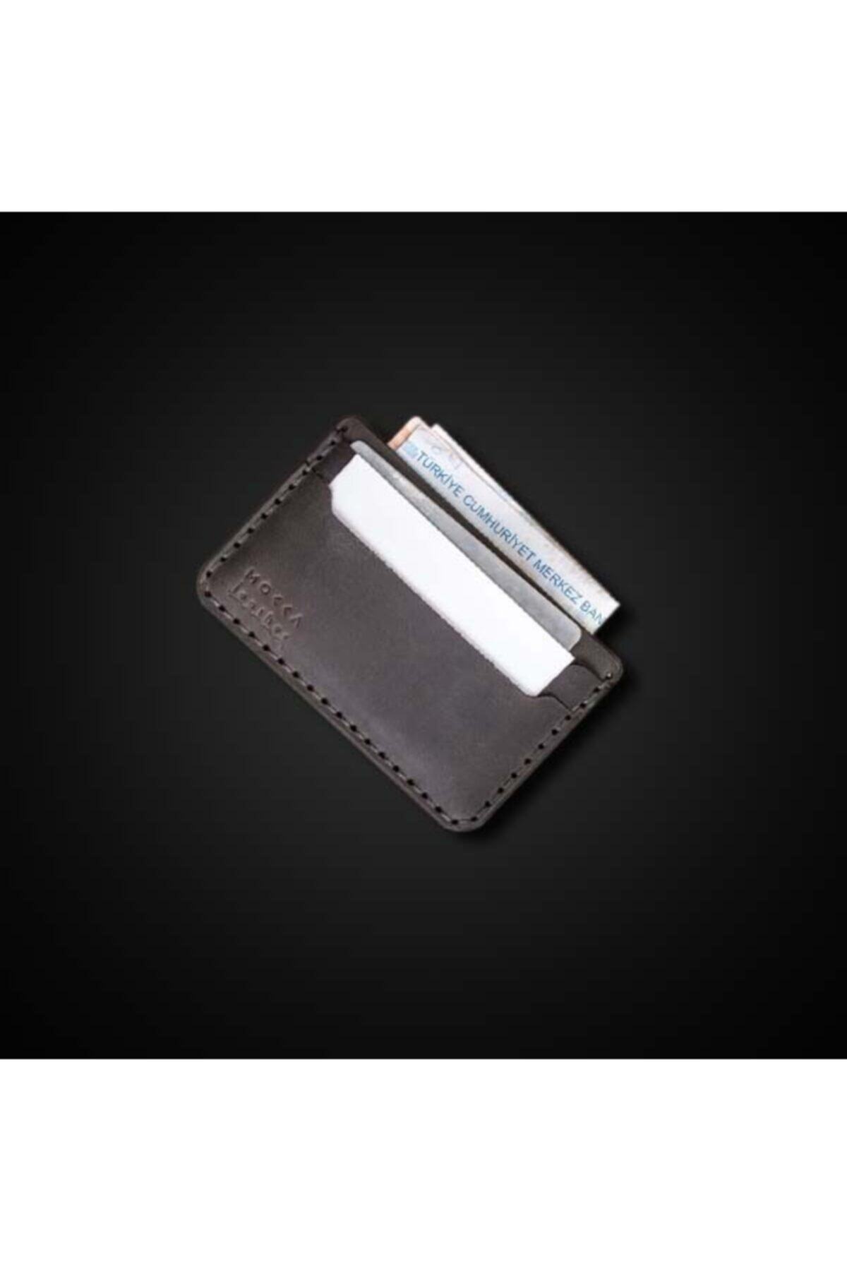 MOKKA LEATHER Kartlık Crazy Deri Gri