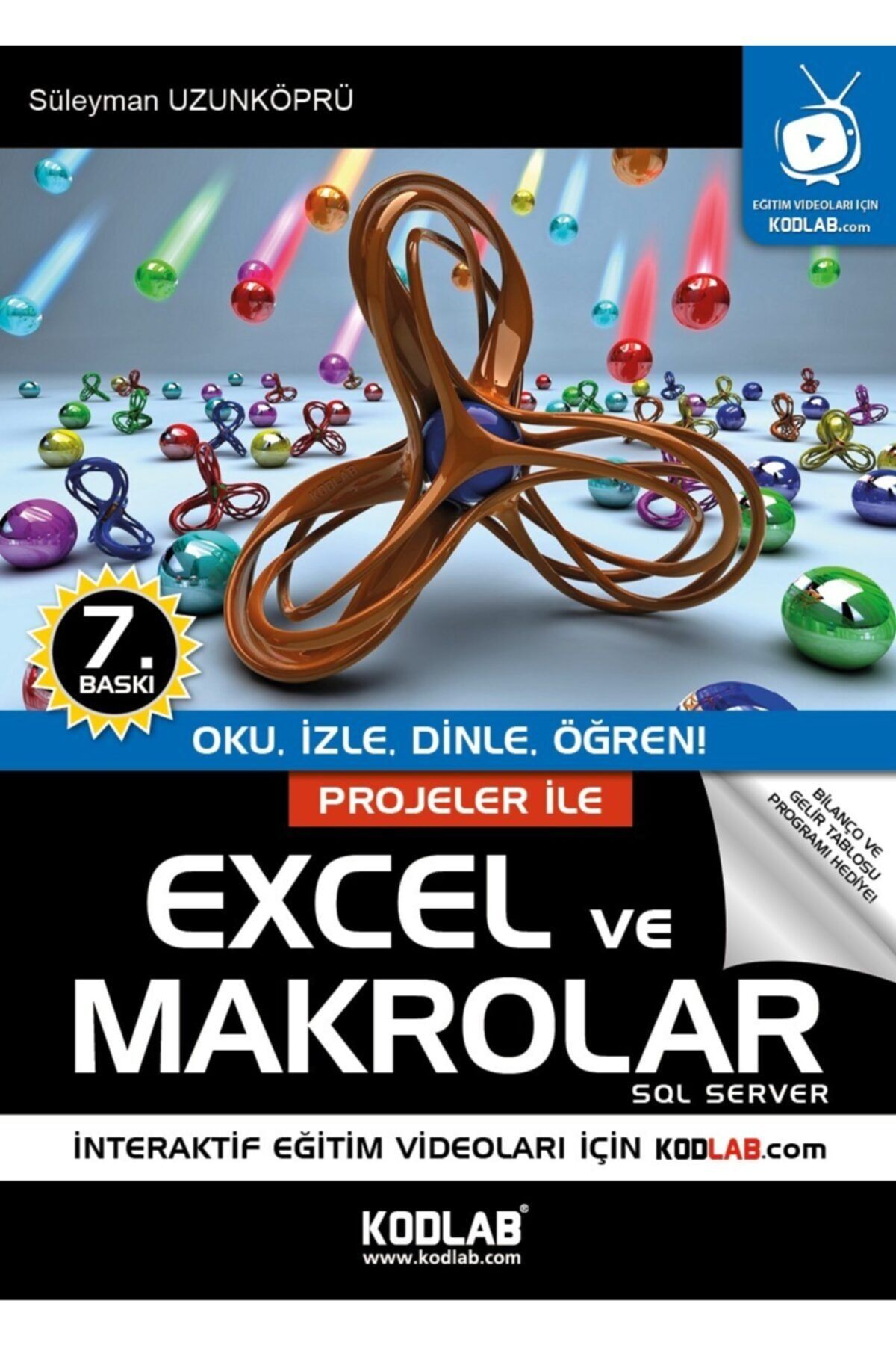 Kodlab Yayın Projeler Ile Excel Ve Makrolar