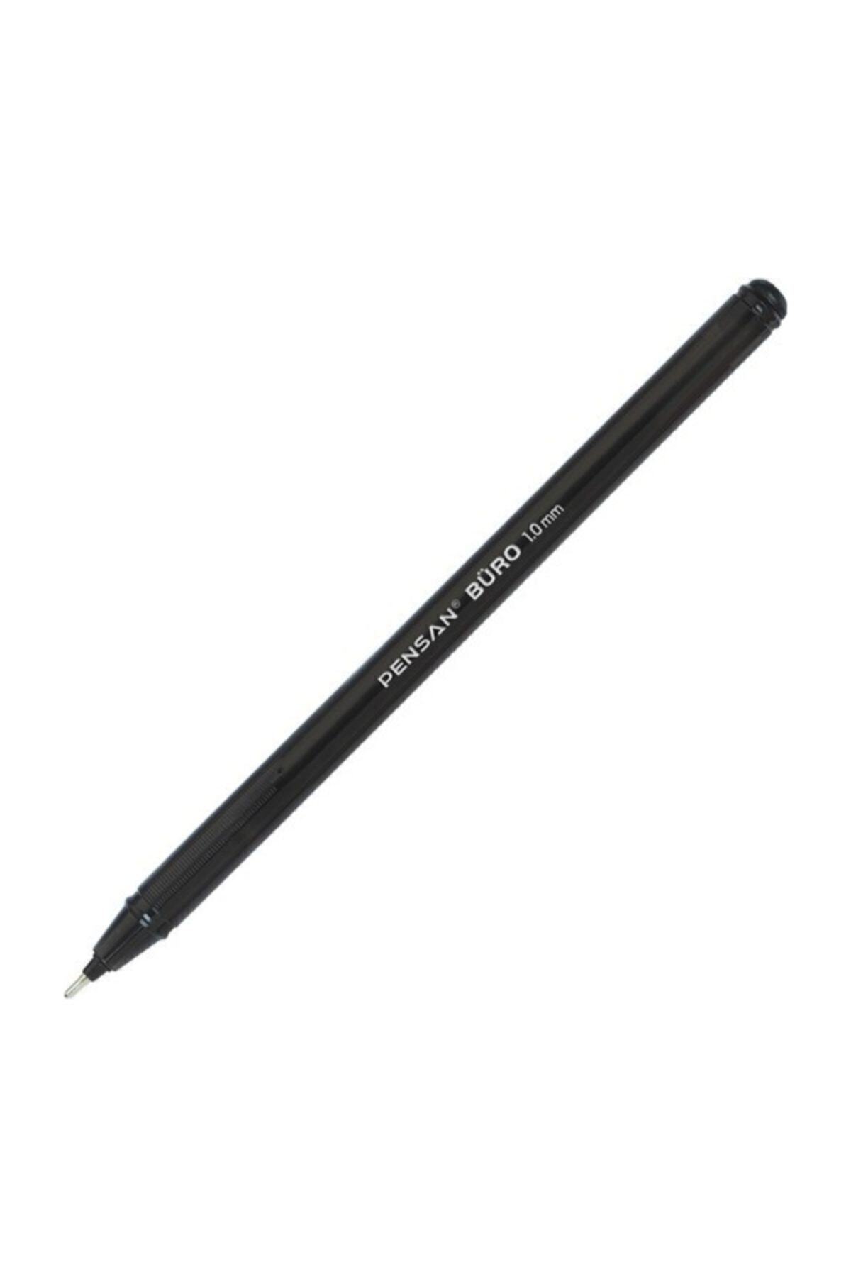 Pensan Büro 1mm Uçlu Tükenmez Kalem 50'li Paket Siyah
