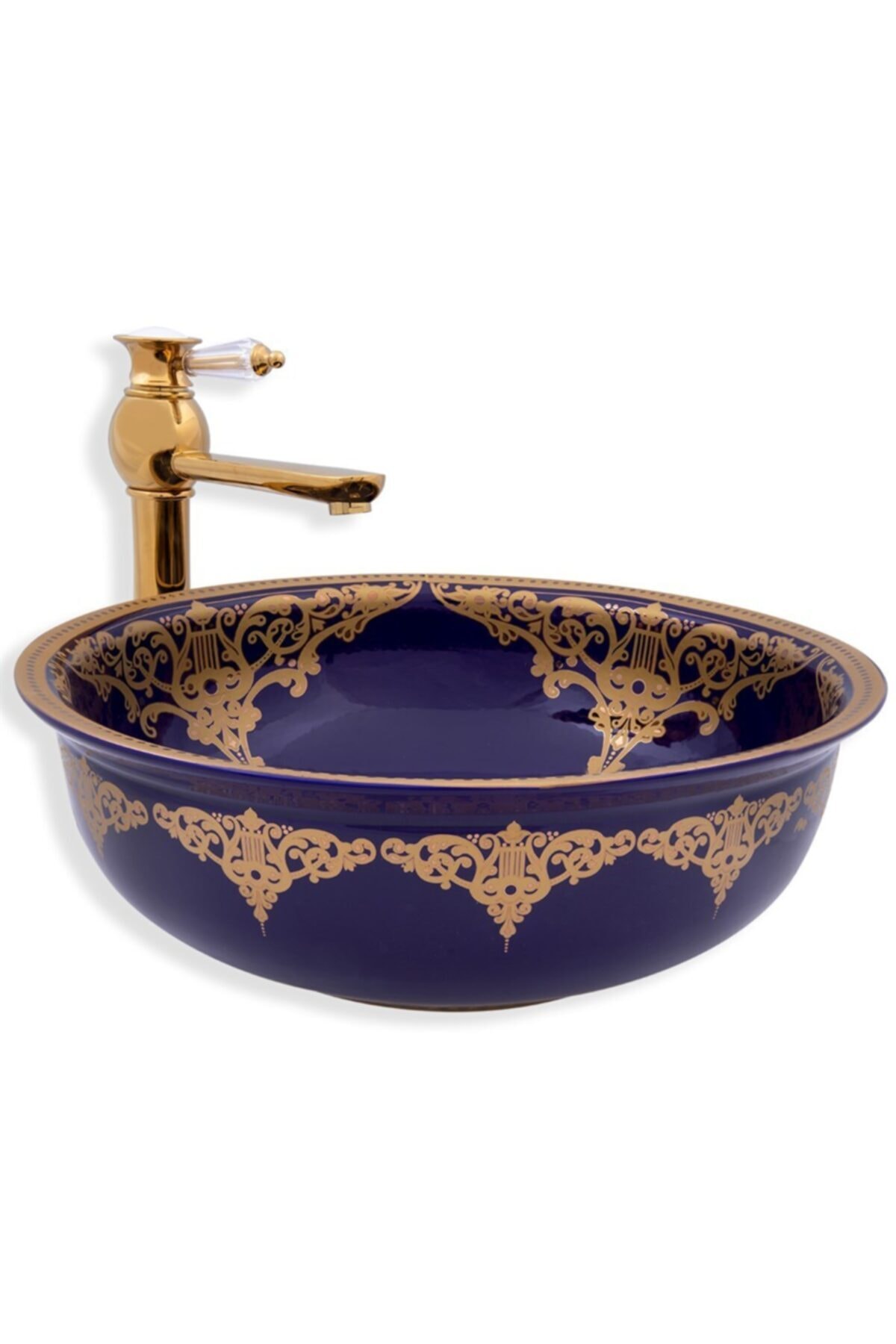 LENA Eva Banyo E-7020 Tezgah Üstü Porselen Lavabo