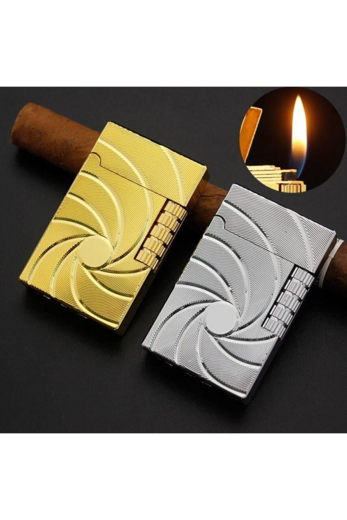 Jetlog Dupont Modeli Gazlı Çakmak Silver