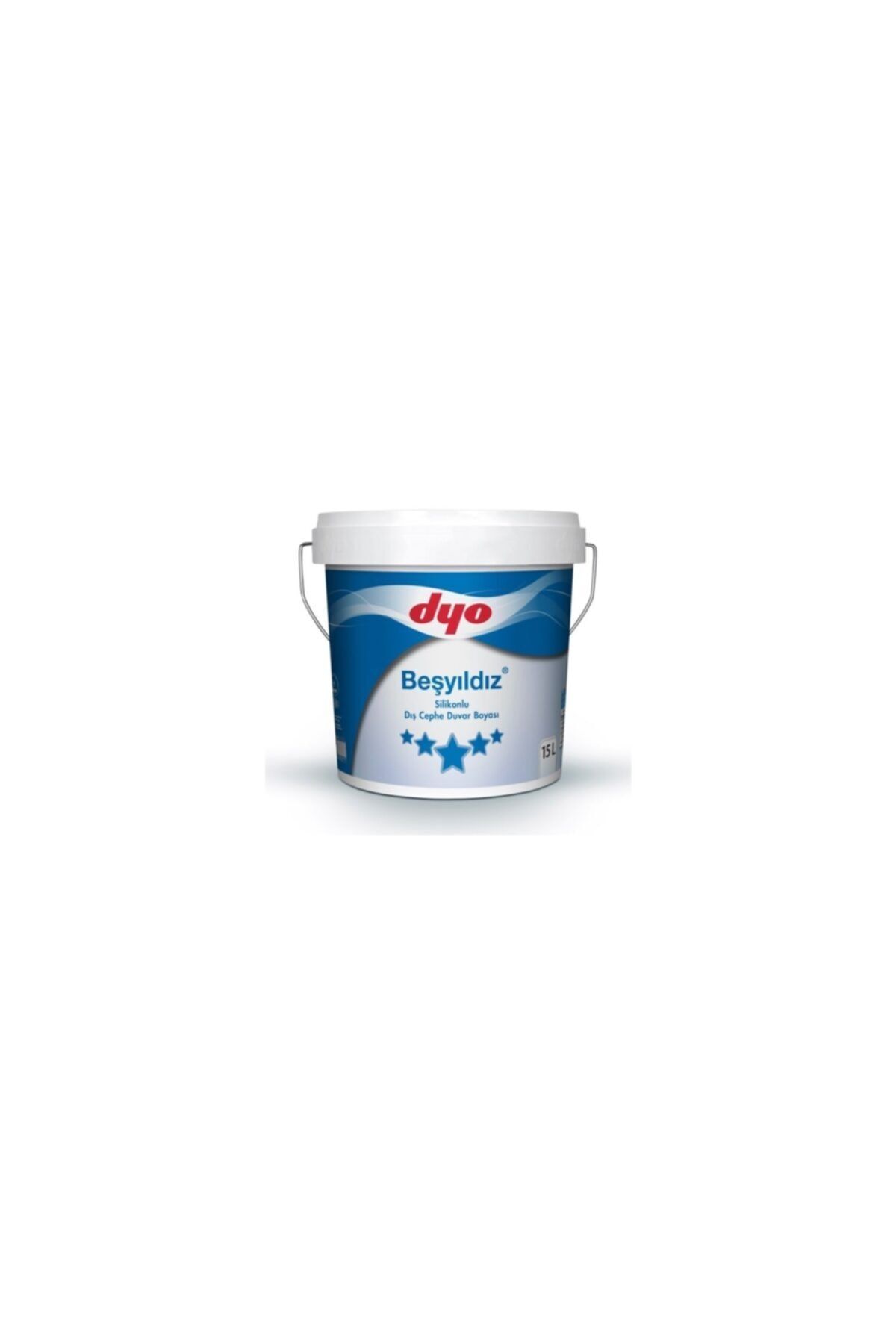 Dyo Beşyıldız Silikonlu Dış Cephe Boyası 15 Lt Lea