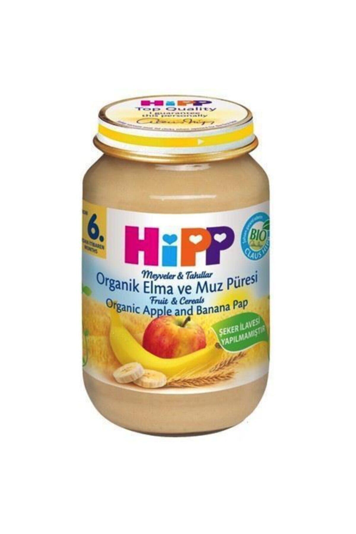 Hipps Hipp Organik Elma Ve Muz Püresi 190 Gr