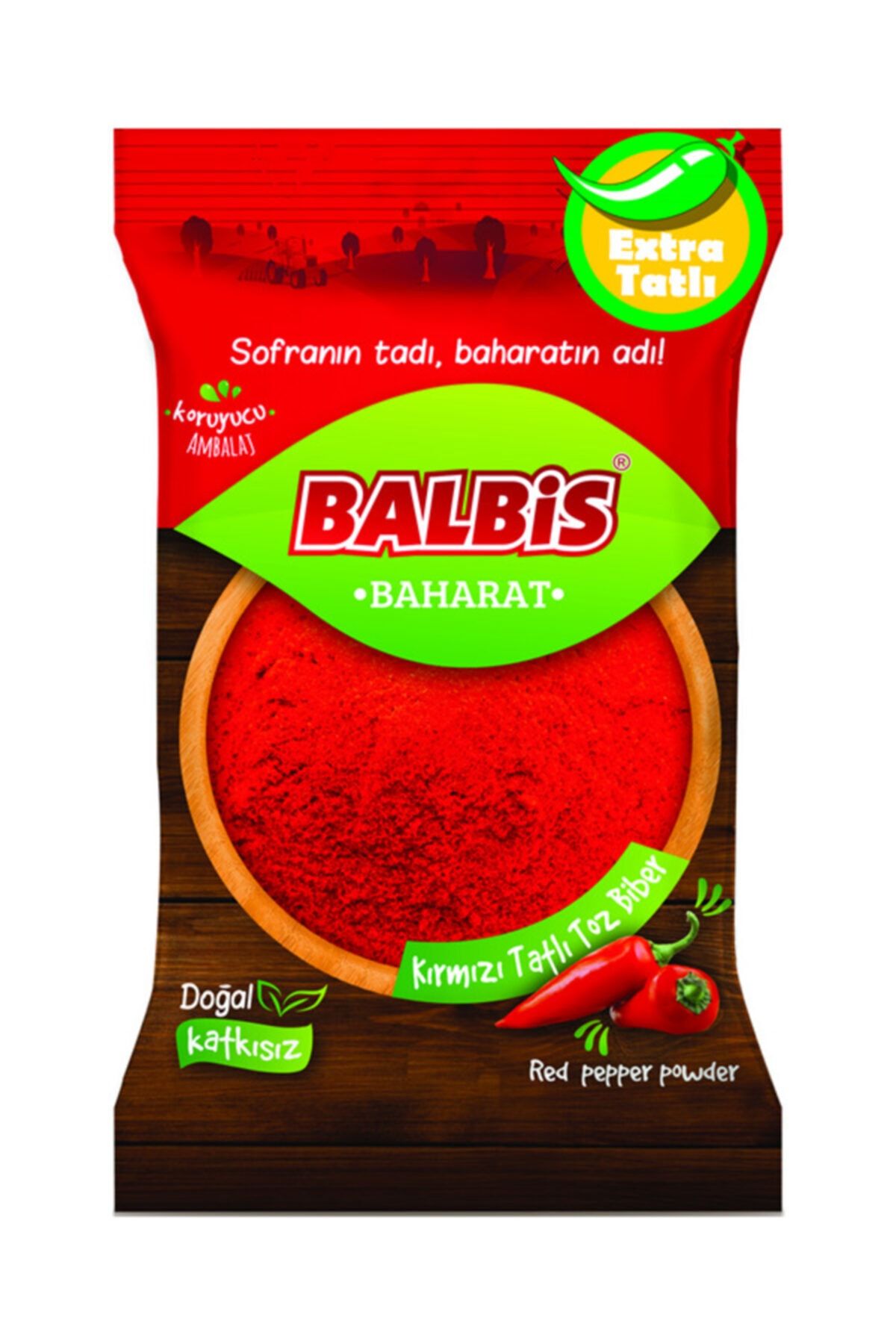 Balbis Ekstra Tatlı Toz Biber 5 Kg