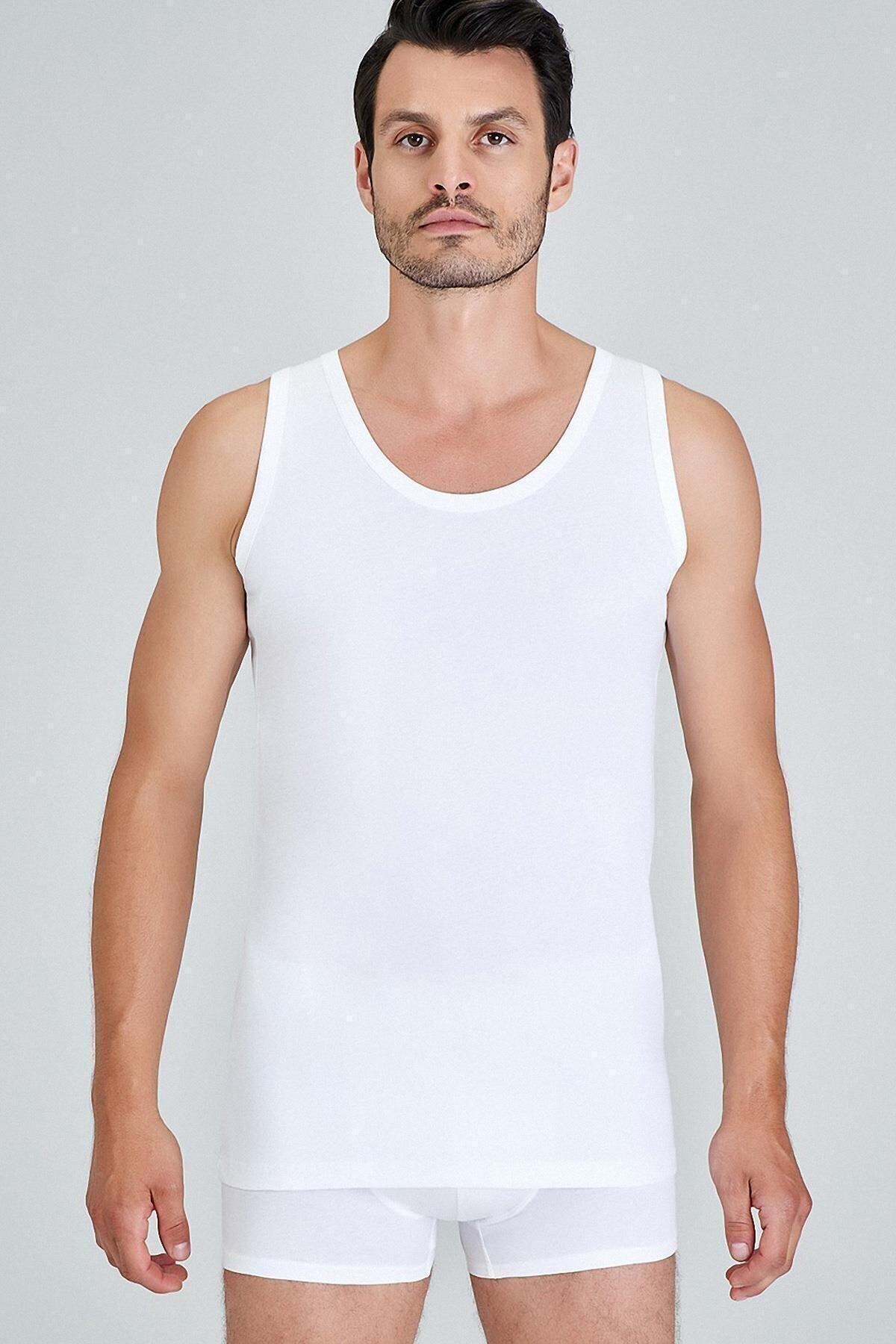 Kom Erkek Henry Atlet Beyaz Xl