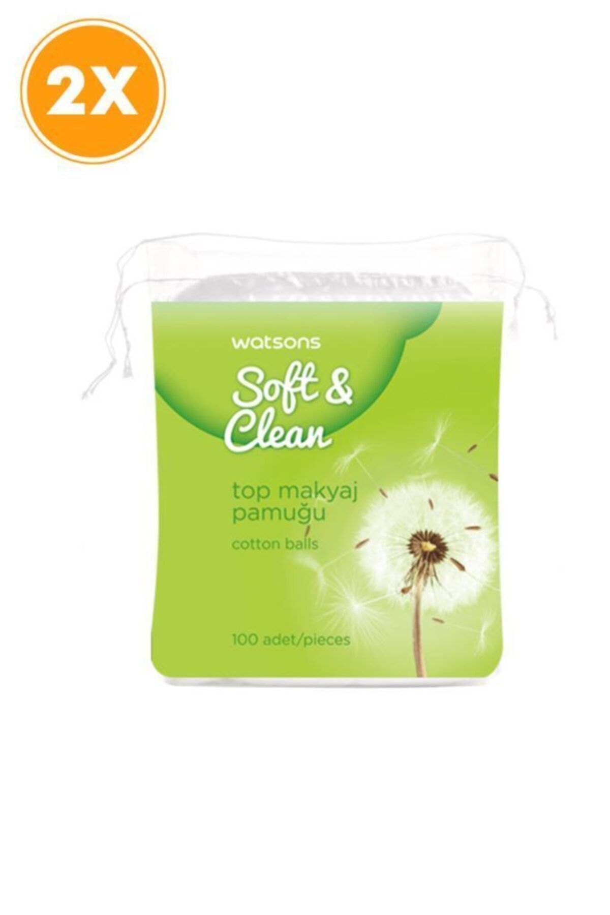Watsons 100 Adet Pamuk Topları X2 Adet