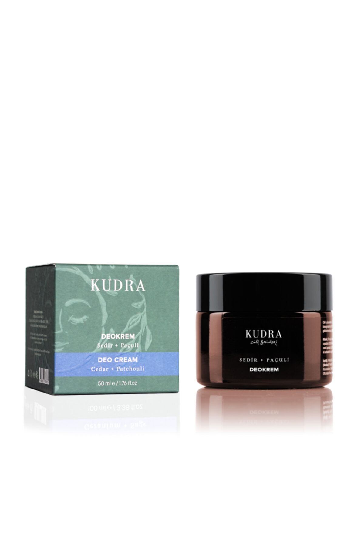 Kudra Sedir Paçuli Deokrem Ter Kokusu Önleyici Krem 50 ml