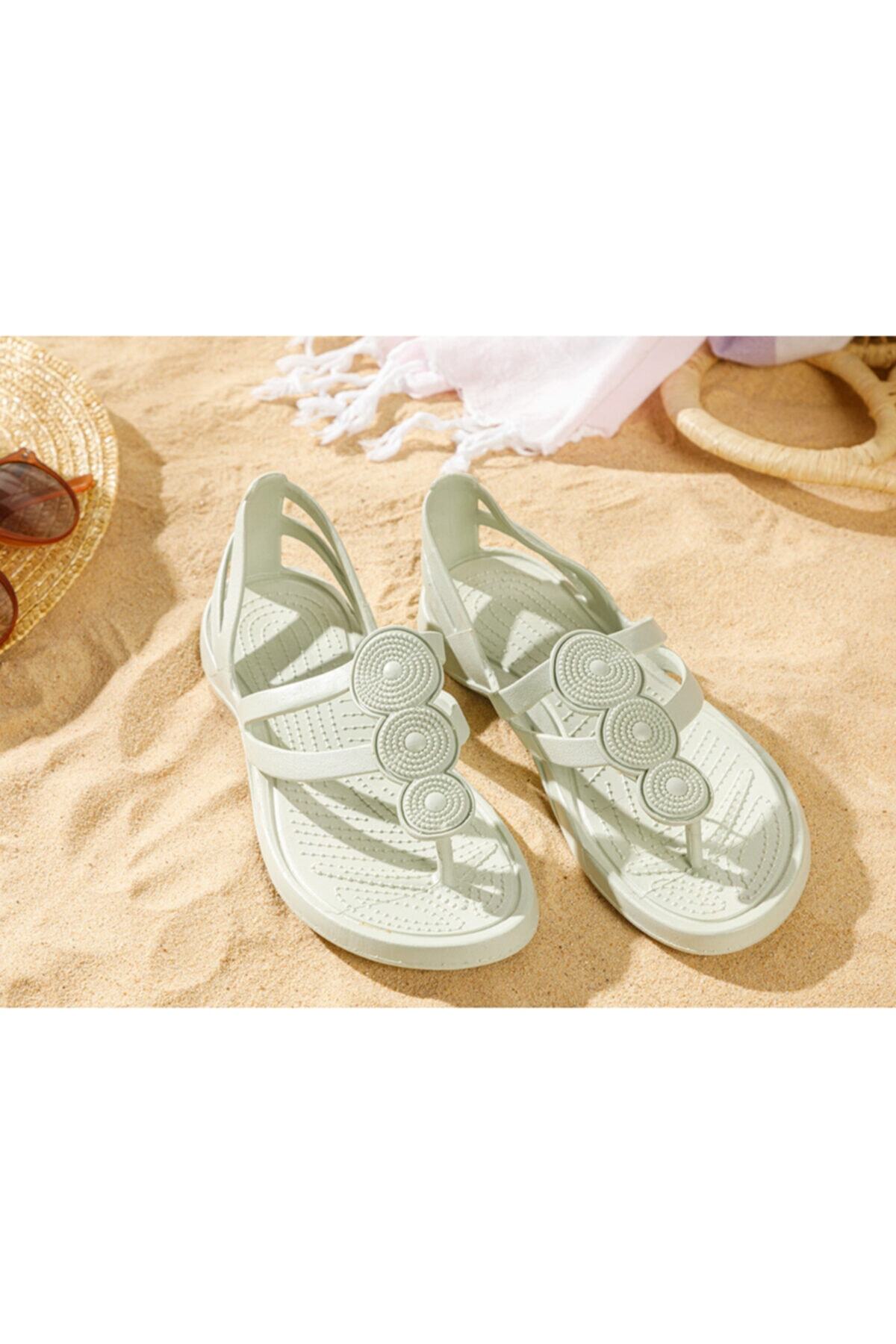 English Home Tropical Pvc Terlik 39 Mint