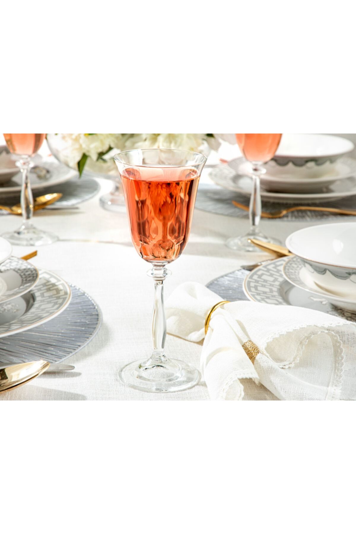 English Home Nila Cam 6'lı Kadeh 250 Ml Şeffaf
