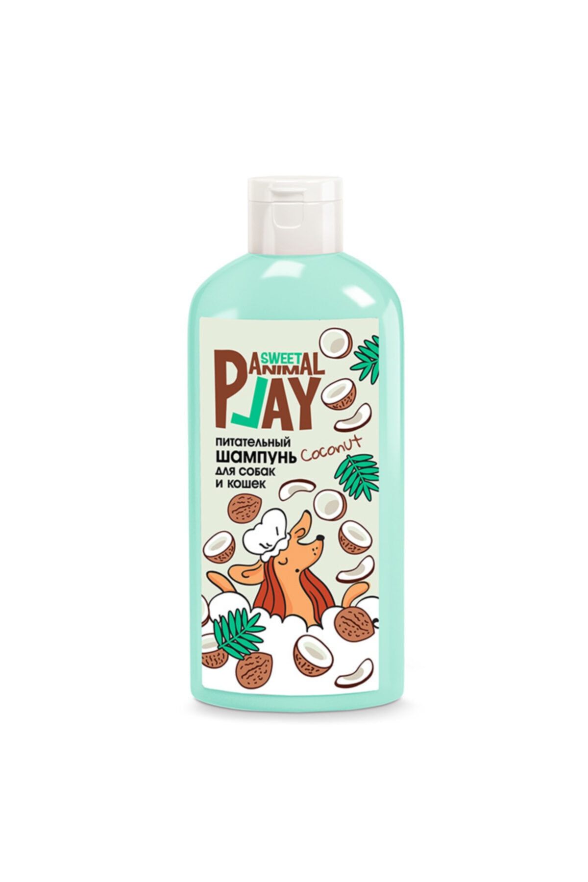 Animal Play Kedi Ve Köpekler Için Hindistan Cevizi Aromalı Besleyici Şampuan 300 Ml