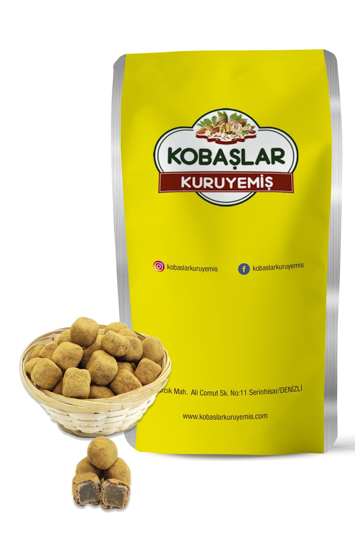 kobaşlarkuruyemiş Toz Kahveli Lokum 500 G