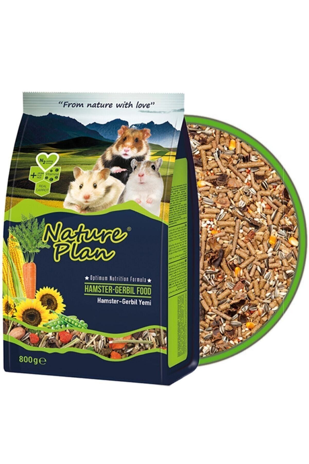 Haqos Nature Plan Hamster Yemi Pelet Karışım 800 gr