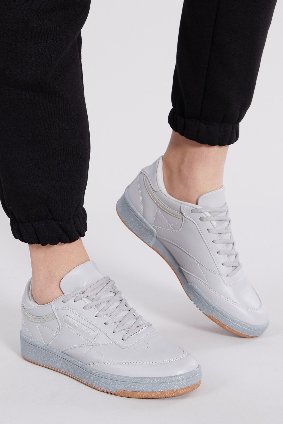 Tonny Black Açık Gri Unisex Sneaker TB107-0