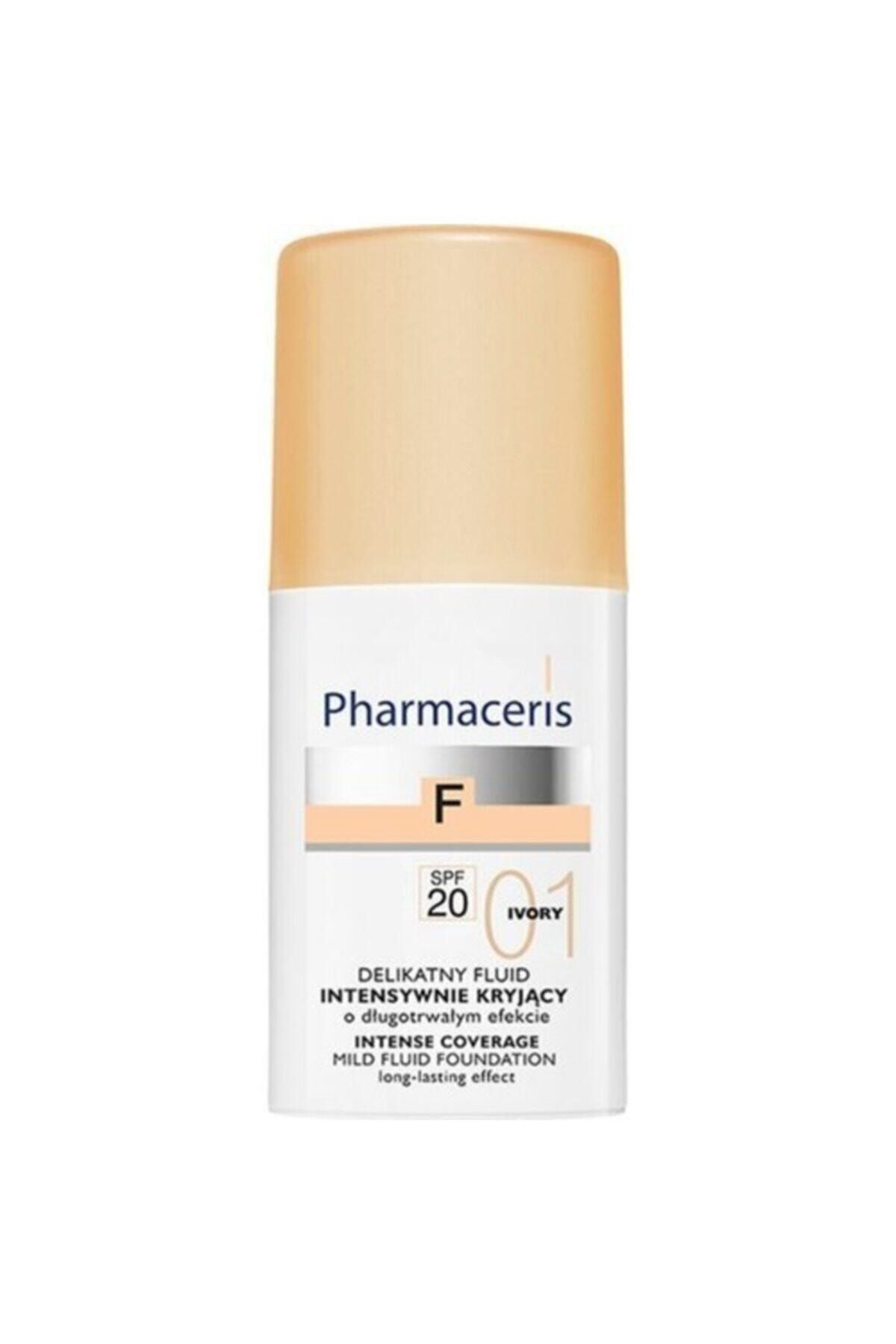 Pharmaceris Yumuşak Sıvı Fondöten Spf 20 /01 Ivory Yoğun Kapatıcı 30 ml