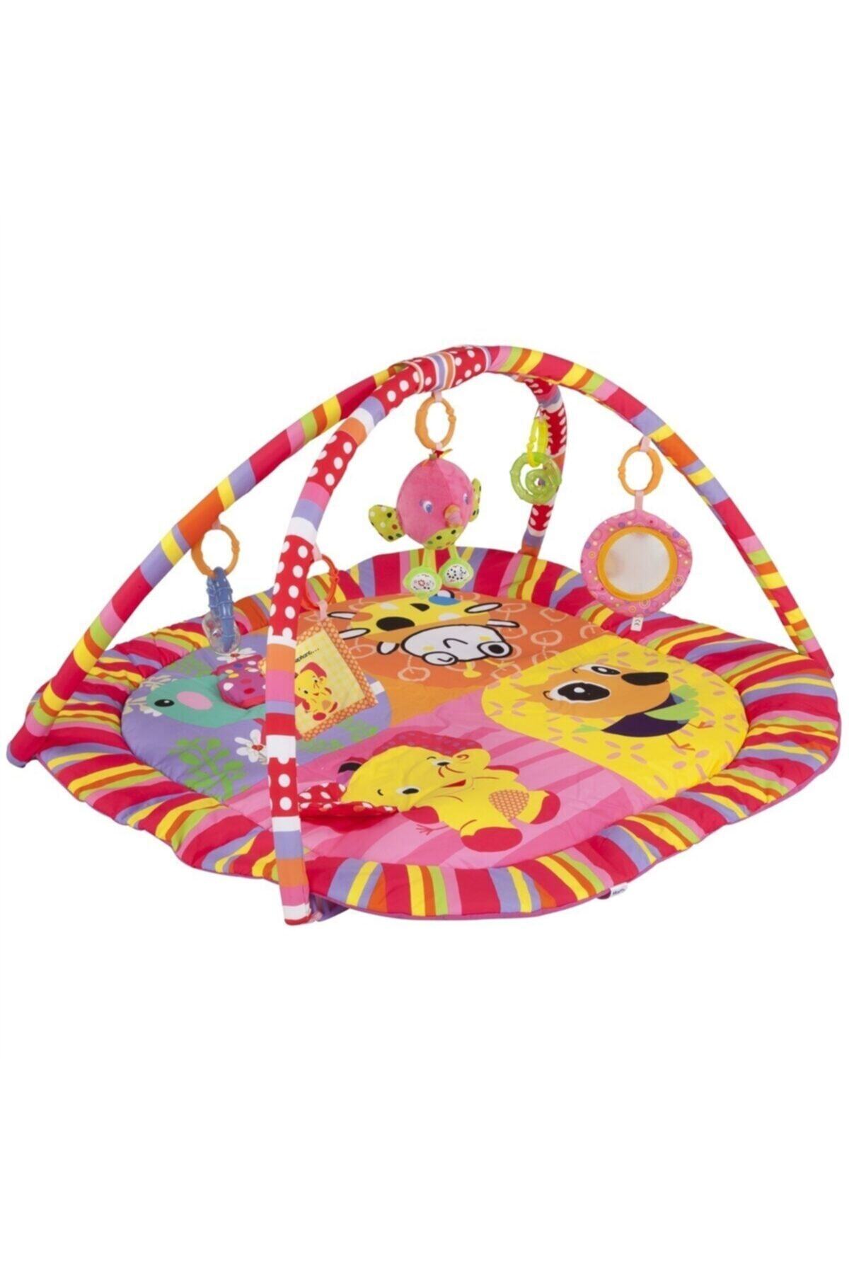 lissehome Kraft Happy Birds Müzikli Oyun Halısı - Pembe