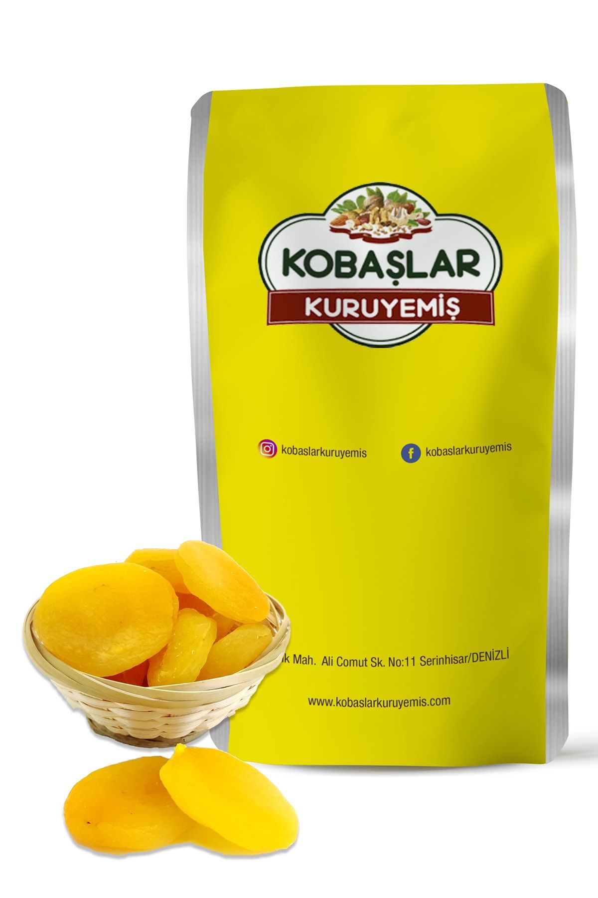 kobaşlarkuruyemiş Sarı Kuru Kayısı 1 Kg