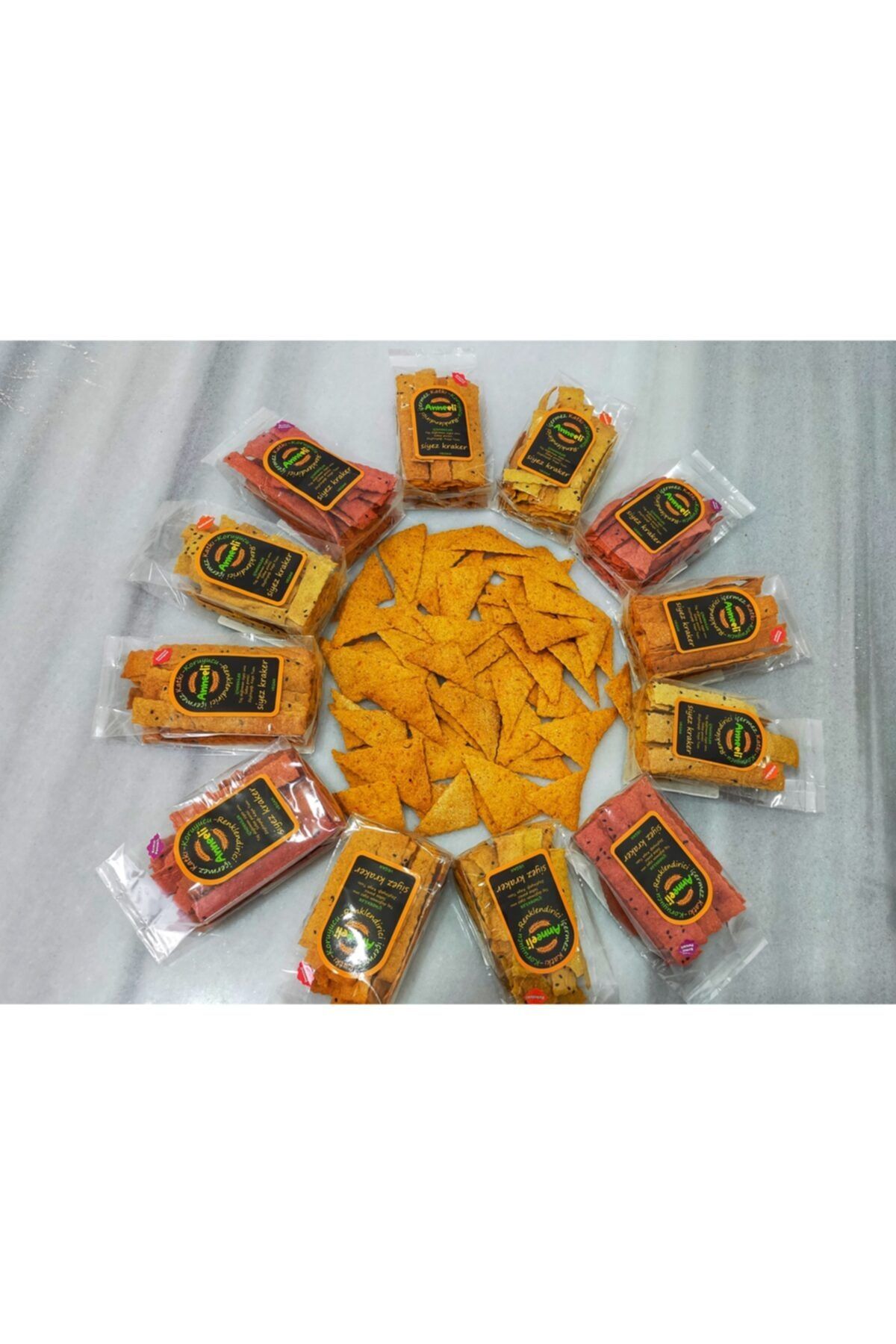 ANNEELİ GİBİ Siyez Kraker Kırmızı Pancarlı 80 G