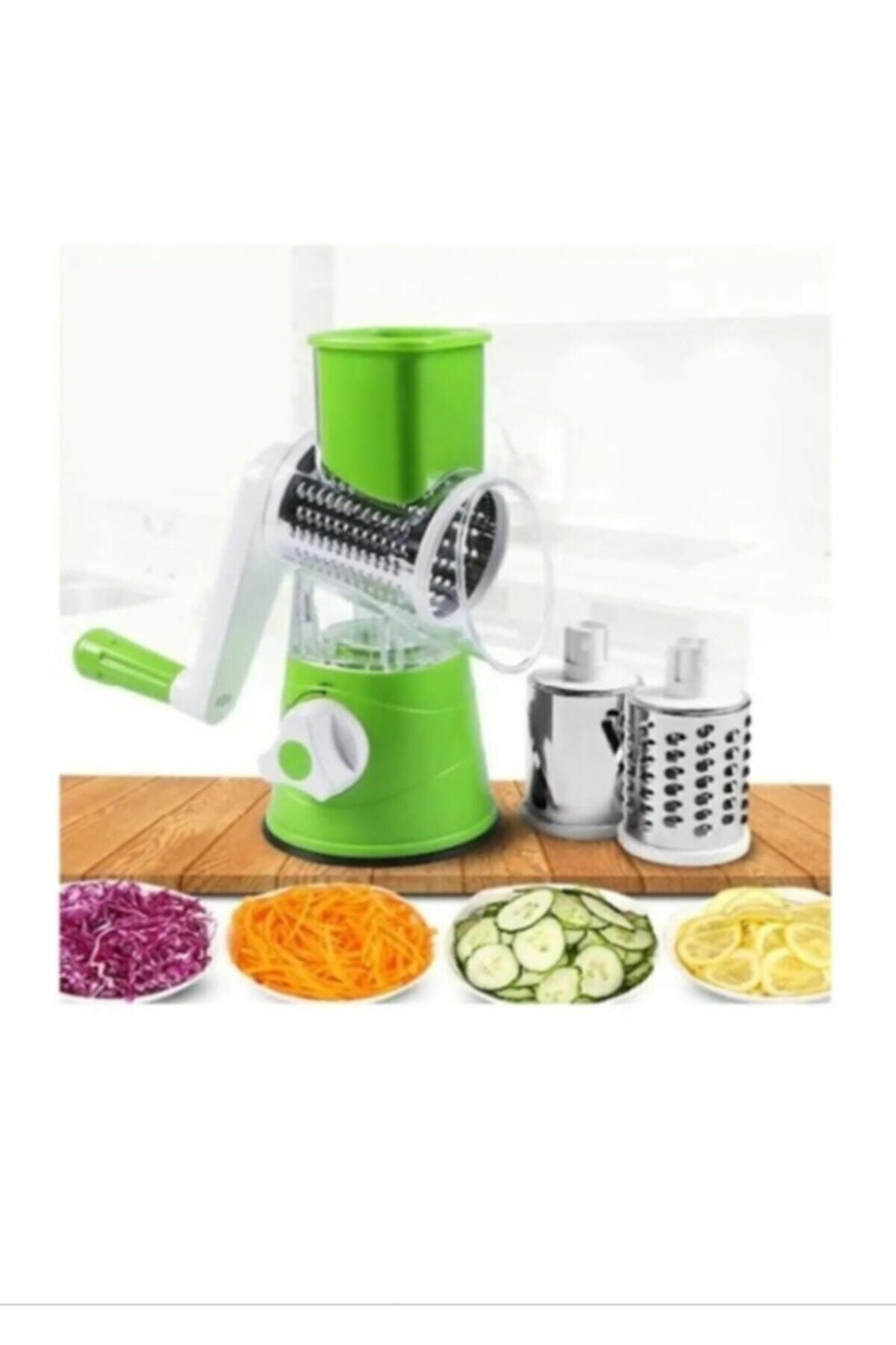 AYAZ TAKI Çevirme Kollu Sebze Doğrayıcı Rende Vegetable Slicer Sebze Dilimleyici