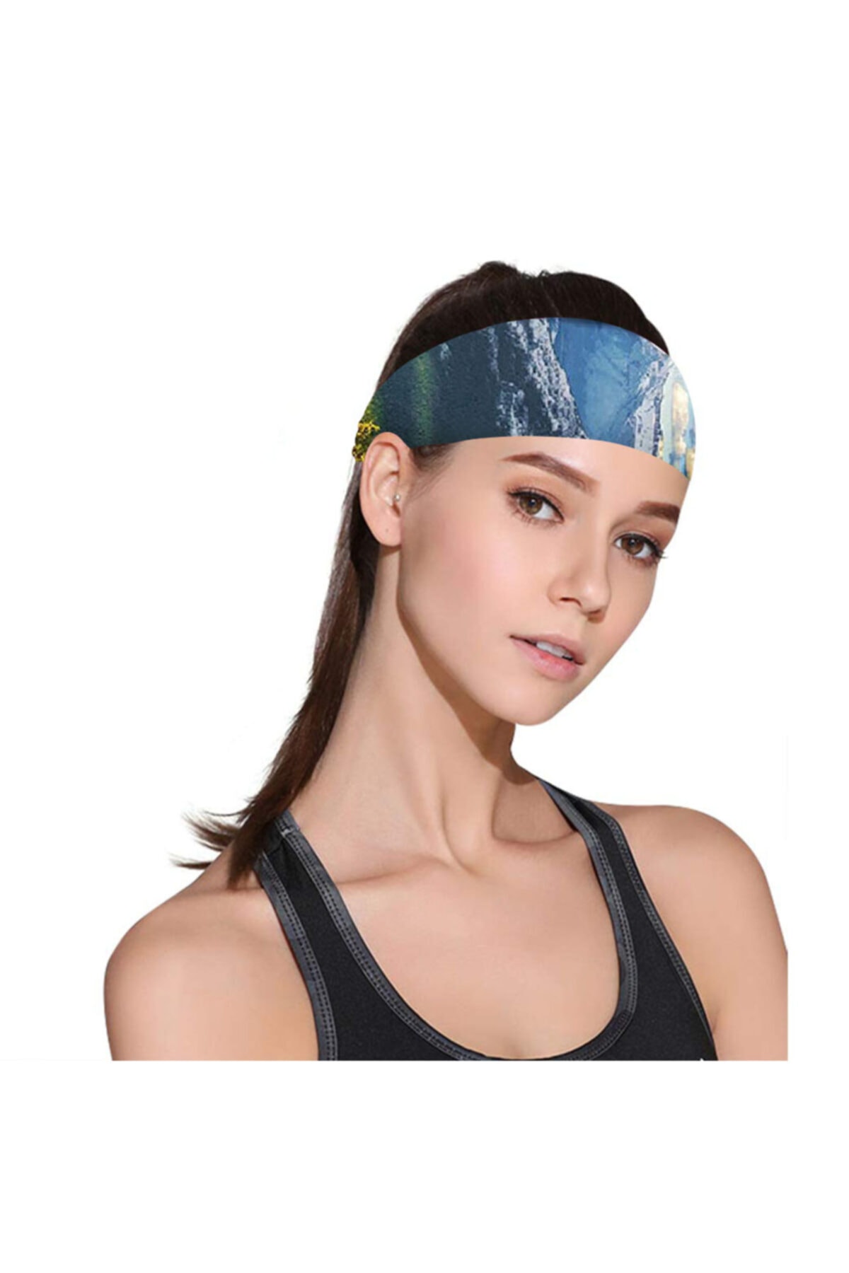 Knmaster Buff Infinite Kadın Boyunluk Saç Bandı Fular Bandana Bone Taç Toka