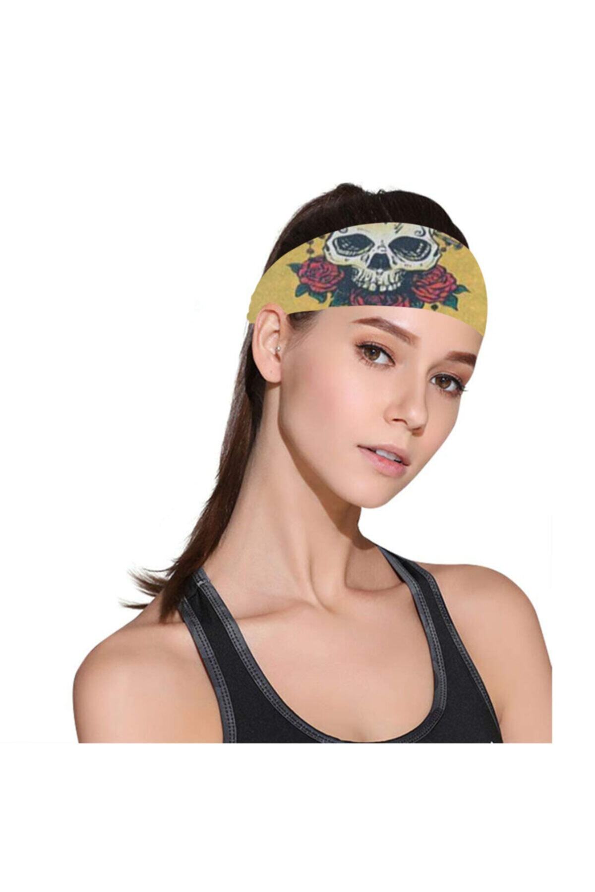 Knmaster Buff Planet Kadın Boyunluk Saç Bandı Fular Bandana Bone Taç Toka