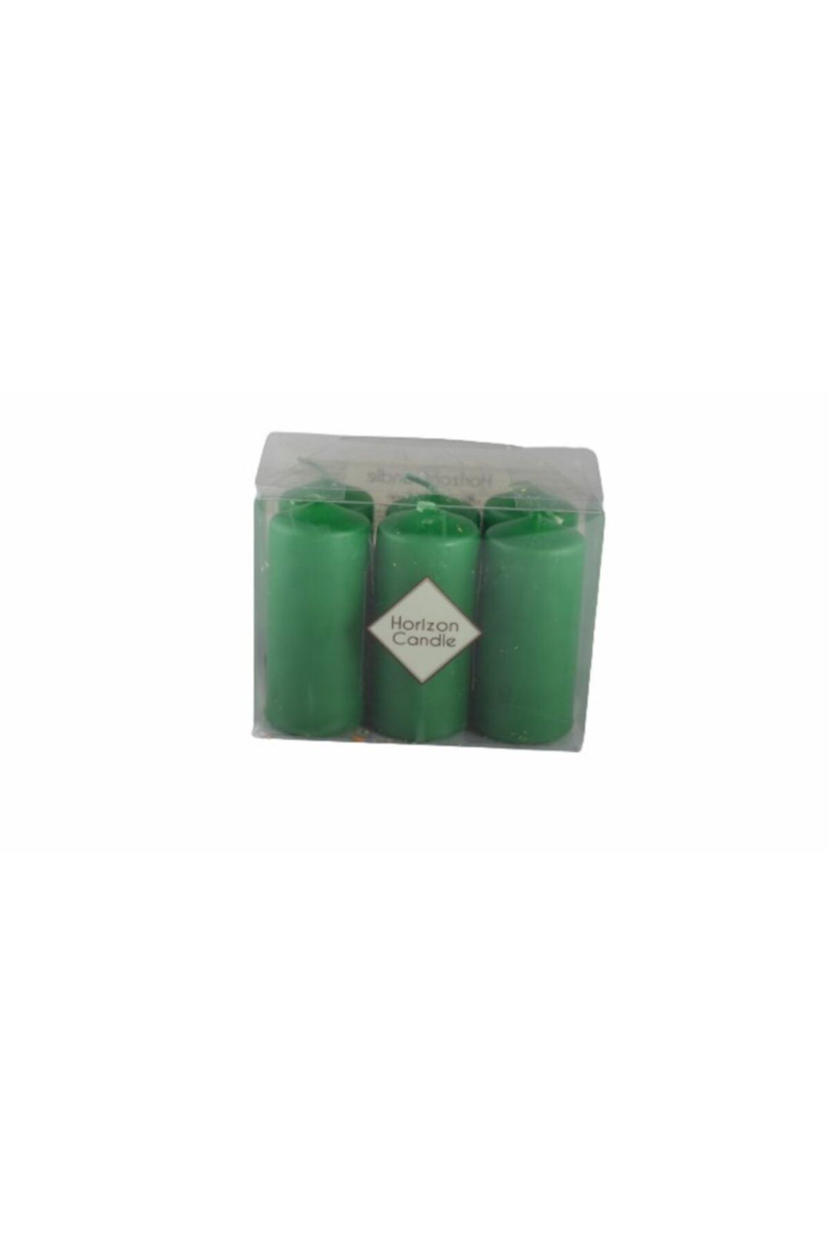 Horizon Mum Yılbaşı Bar Mum Elma Kokulu 6'lı Paket