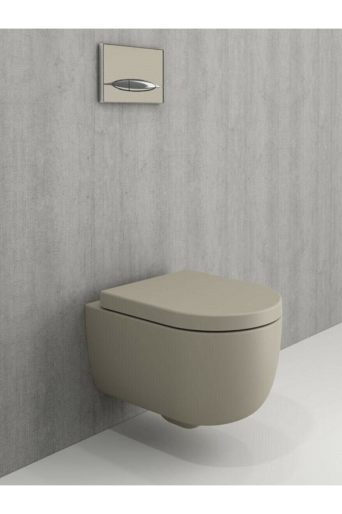 Bocchi V Tondo Rımless Asma Klozet Yeni Parma Mat Kaşmir