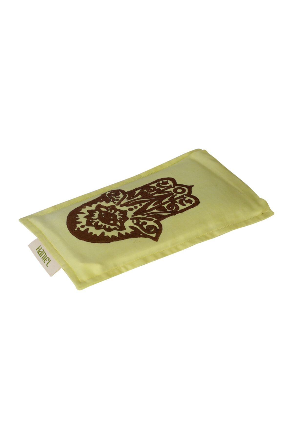 HANİEL YOGA & TEKSTİL Hamsa Yellow Melange Göz Yastığı