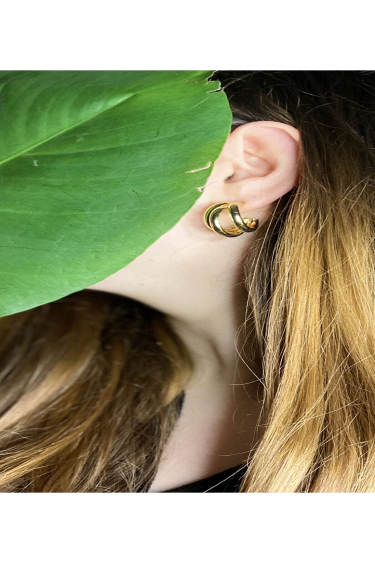 Taniella Trinity Küpe Gold