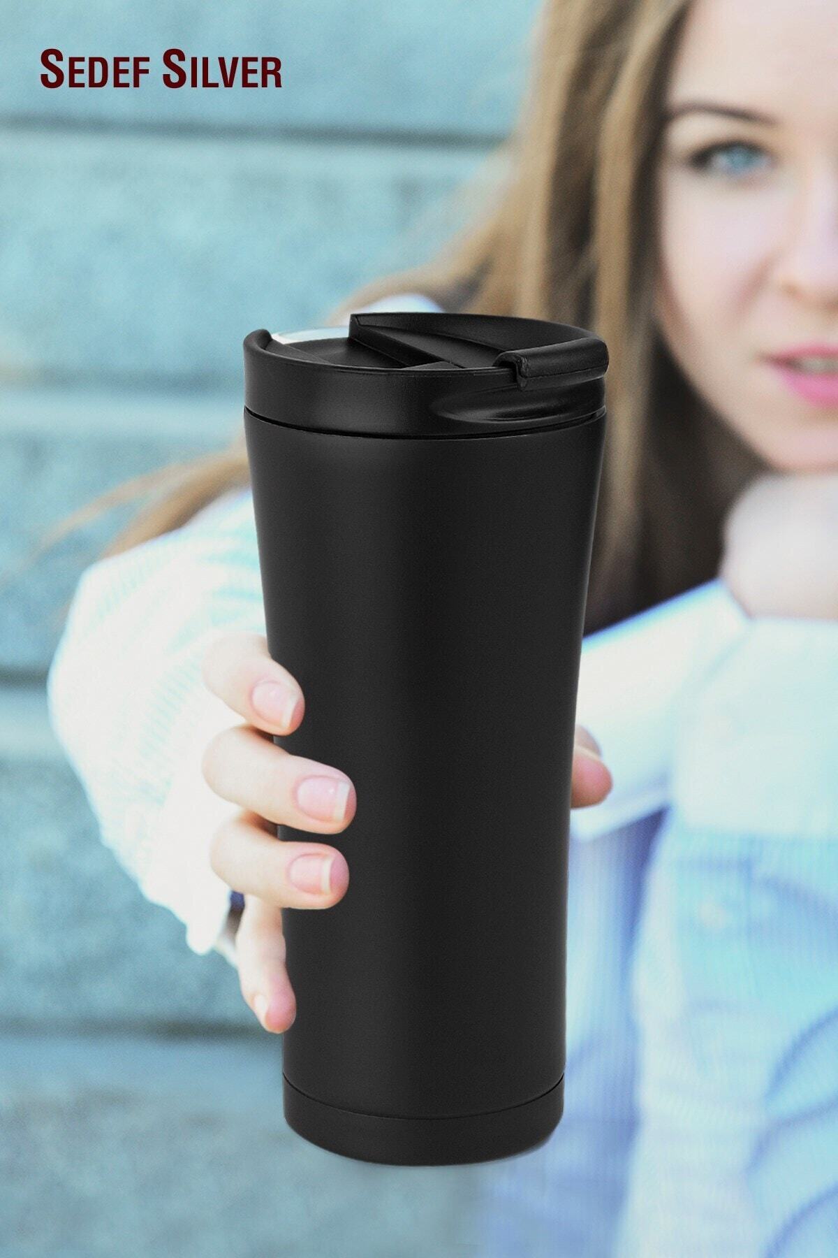 SEDEF SİLVER Çelik Termos 500 ml