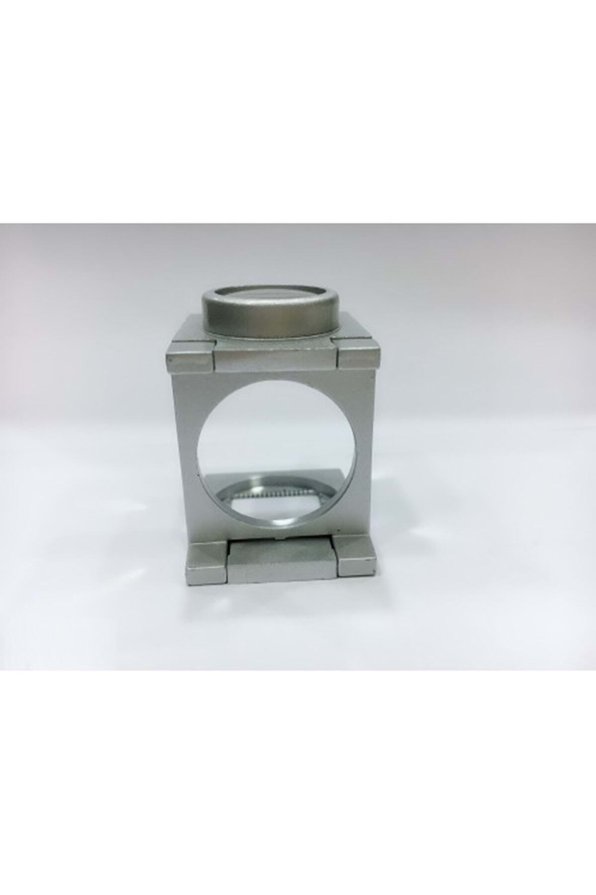 AlışverişTarlası 20 Mm Büyüteç Lup Dokumacı Büyüteci Full Çelik Katlanabilir Th9007a