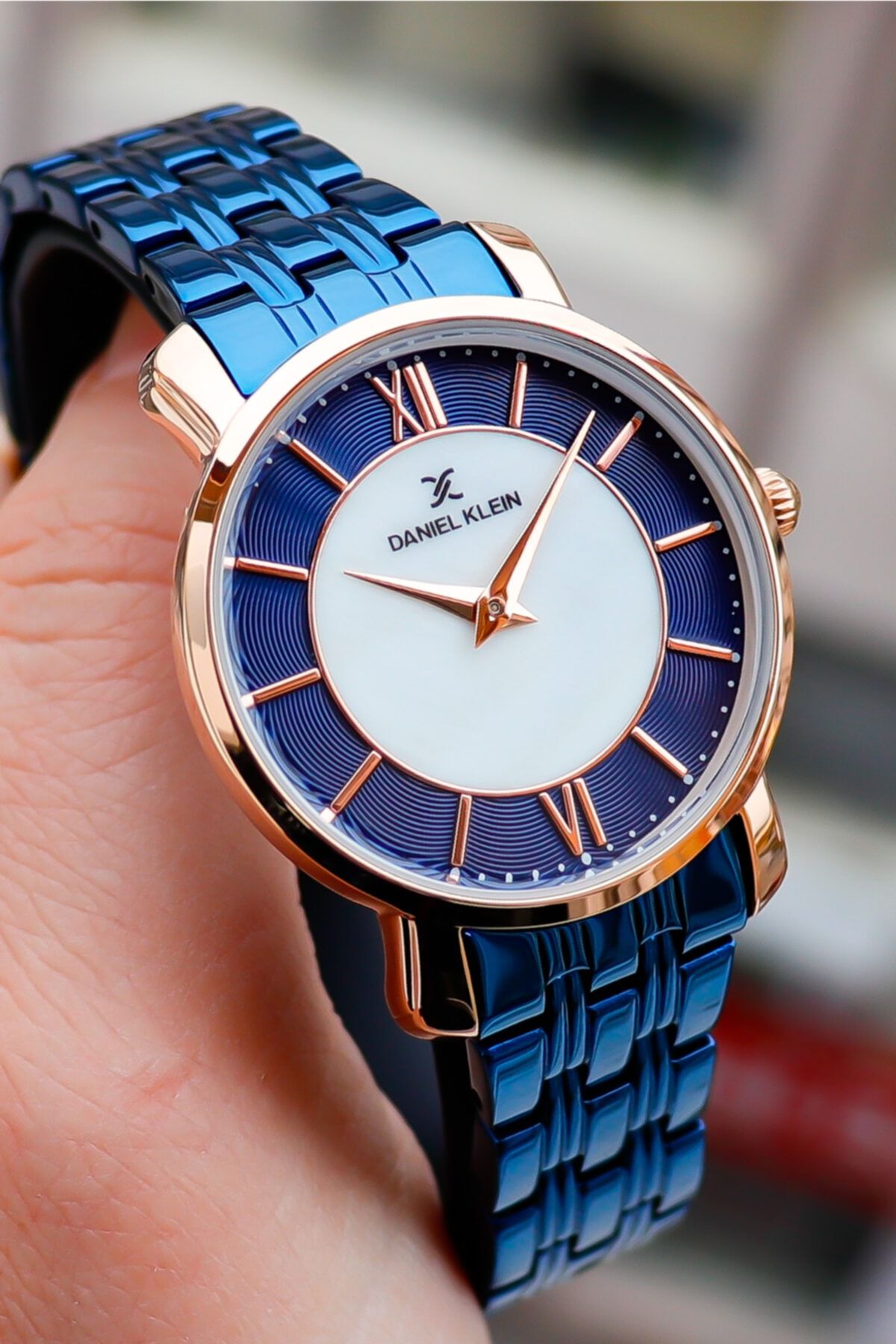 Daniel Klein Watch Gray Navy blue Trendyol
