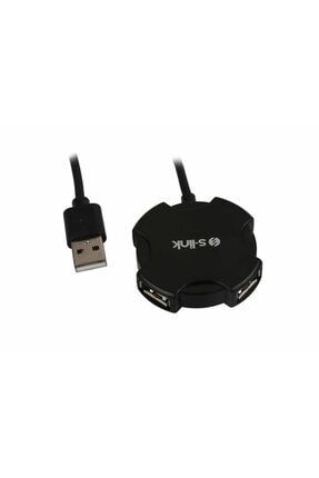 Swapp Sw-u212 4 Port Usb 2.0 Siyah Usb Hub Image 0