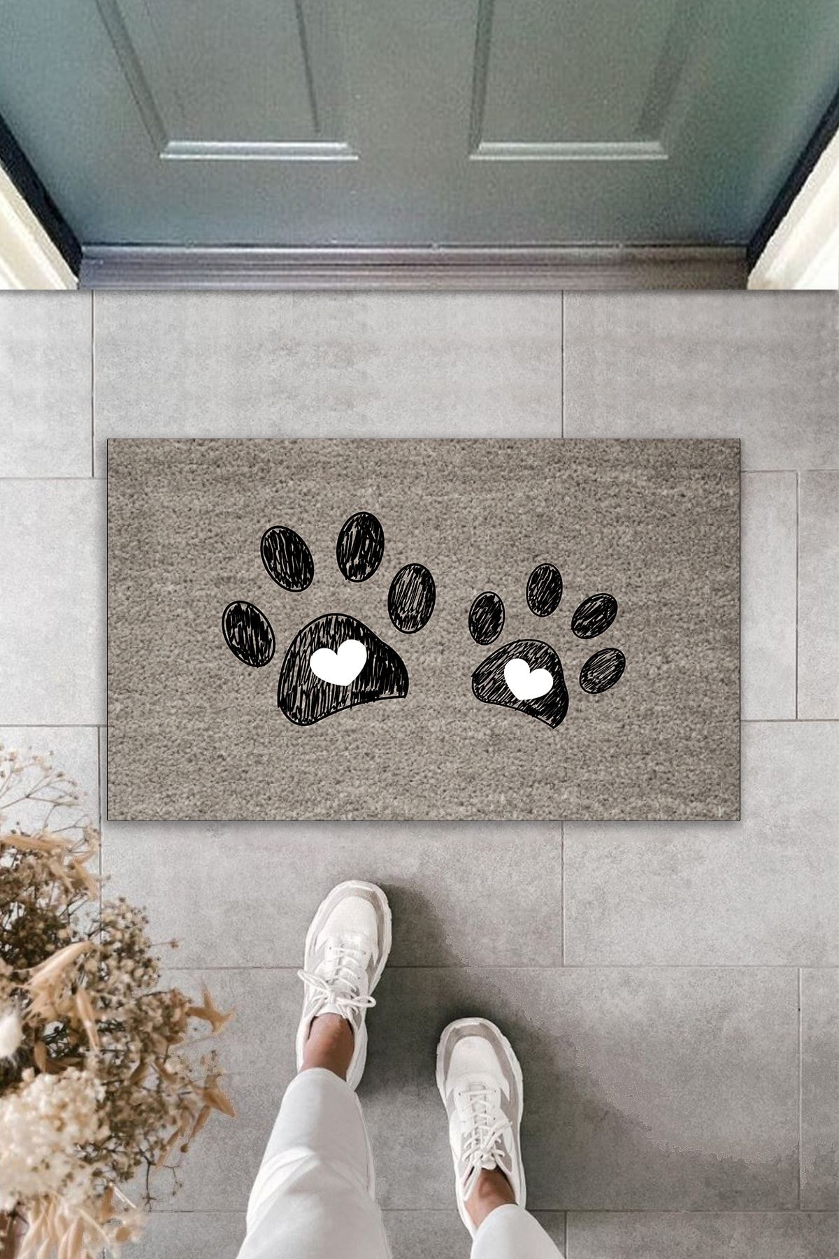 Paw on sale print doormat