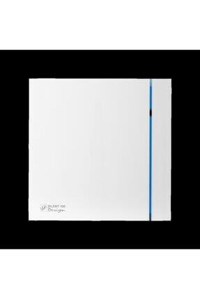 S&P Silent 100 CRZ Design 100mm Zaman Ayarlı Sessiz Dekoratif Banyo Fanı Image 0