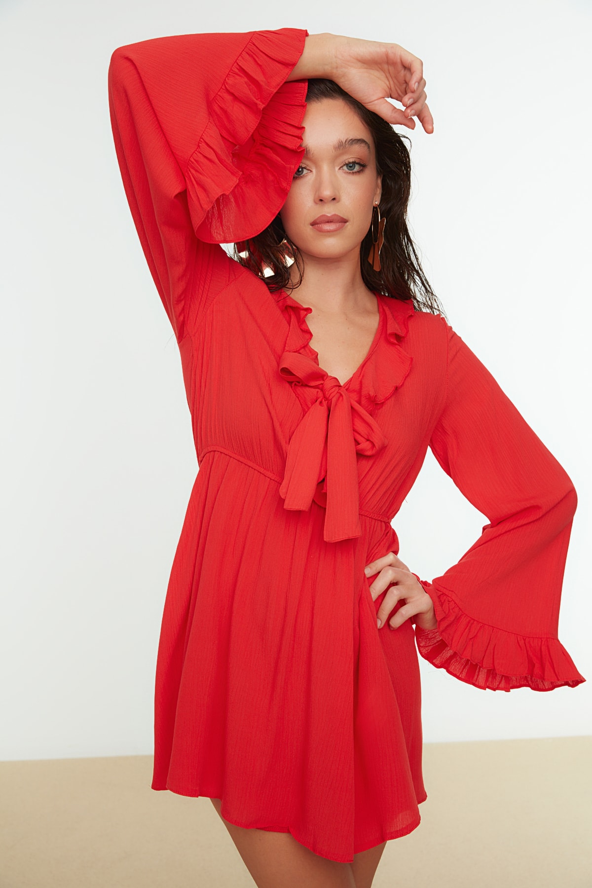 Trendyol Collection Kleid - Rot - Shift - Trendyol