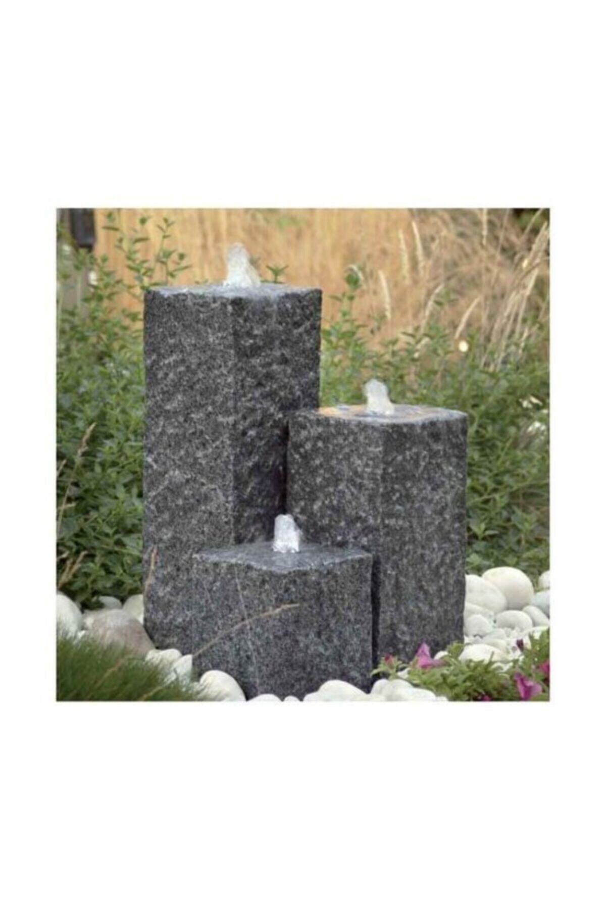 Havuzdayim Poollıne Inka 3 'lü Terazzo Süs Havuzu Seti