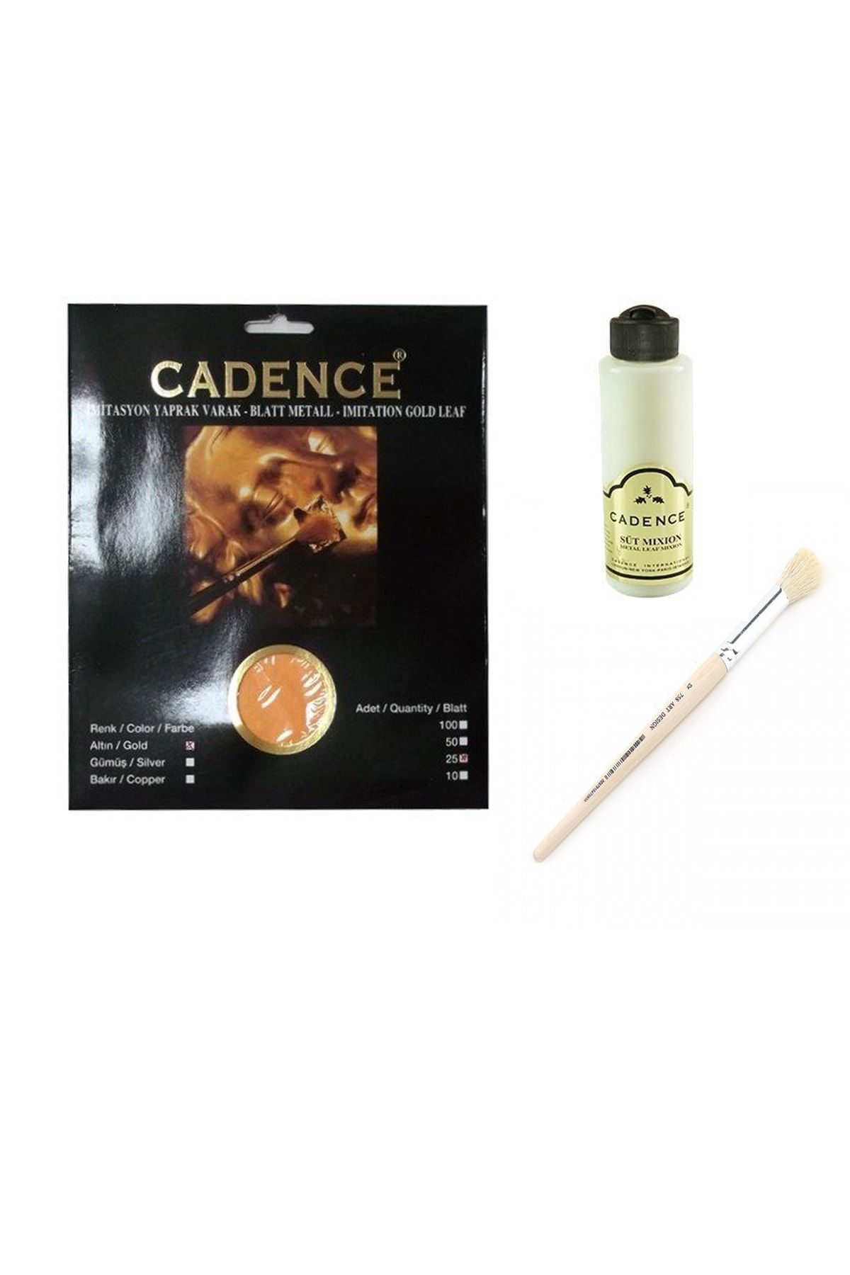 cadence boya cadence yaprak varak 25 li altin 15x15cm superset fiyati yorumlari trendyol