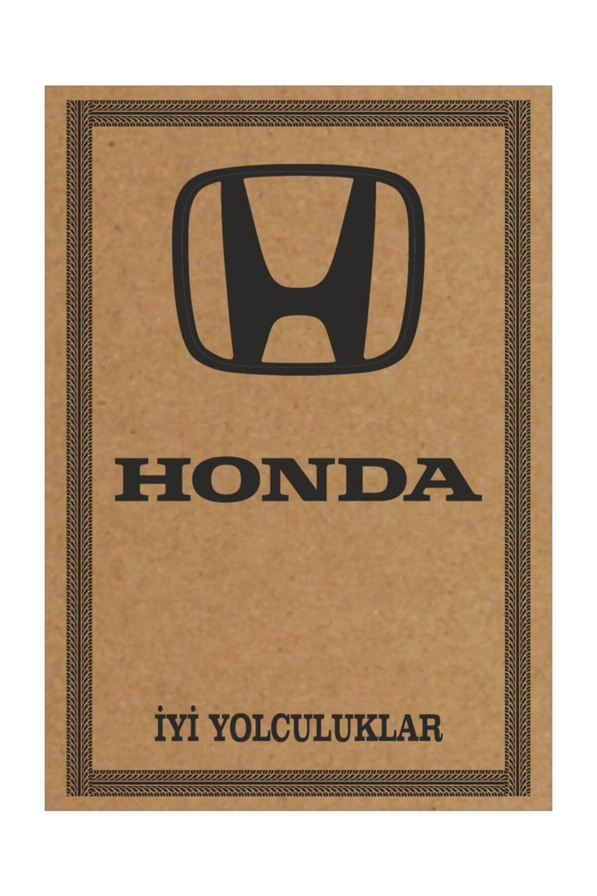 CİHAN KAĞIT Cihan Honda Amblem Baskılı Oto Paspas Kağıdı 135 gram