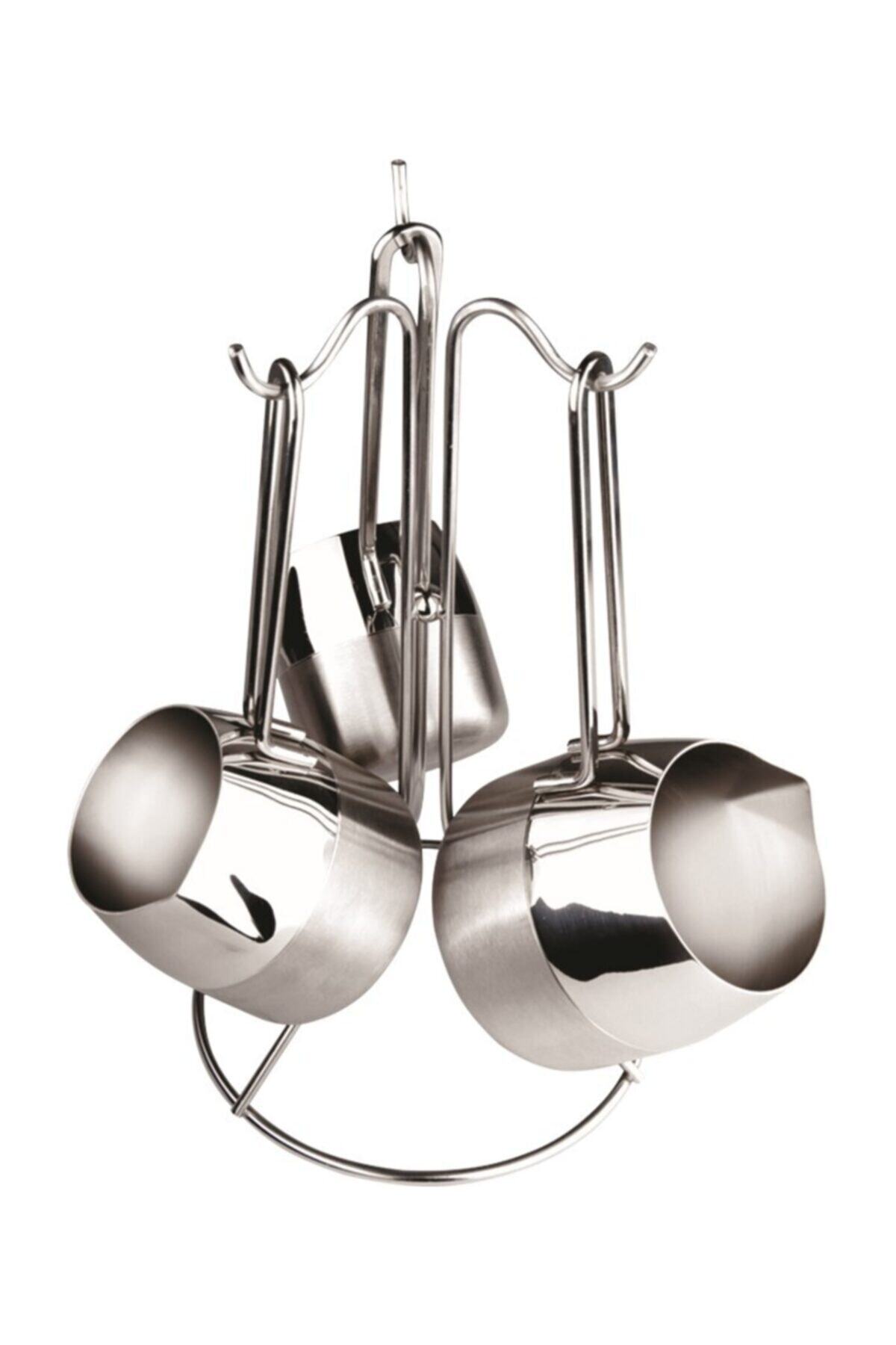 Yetkin Cezve Takımı Metal Saplı Ve Askılıklı